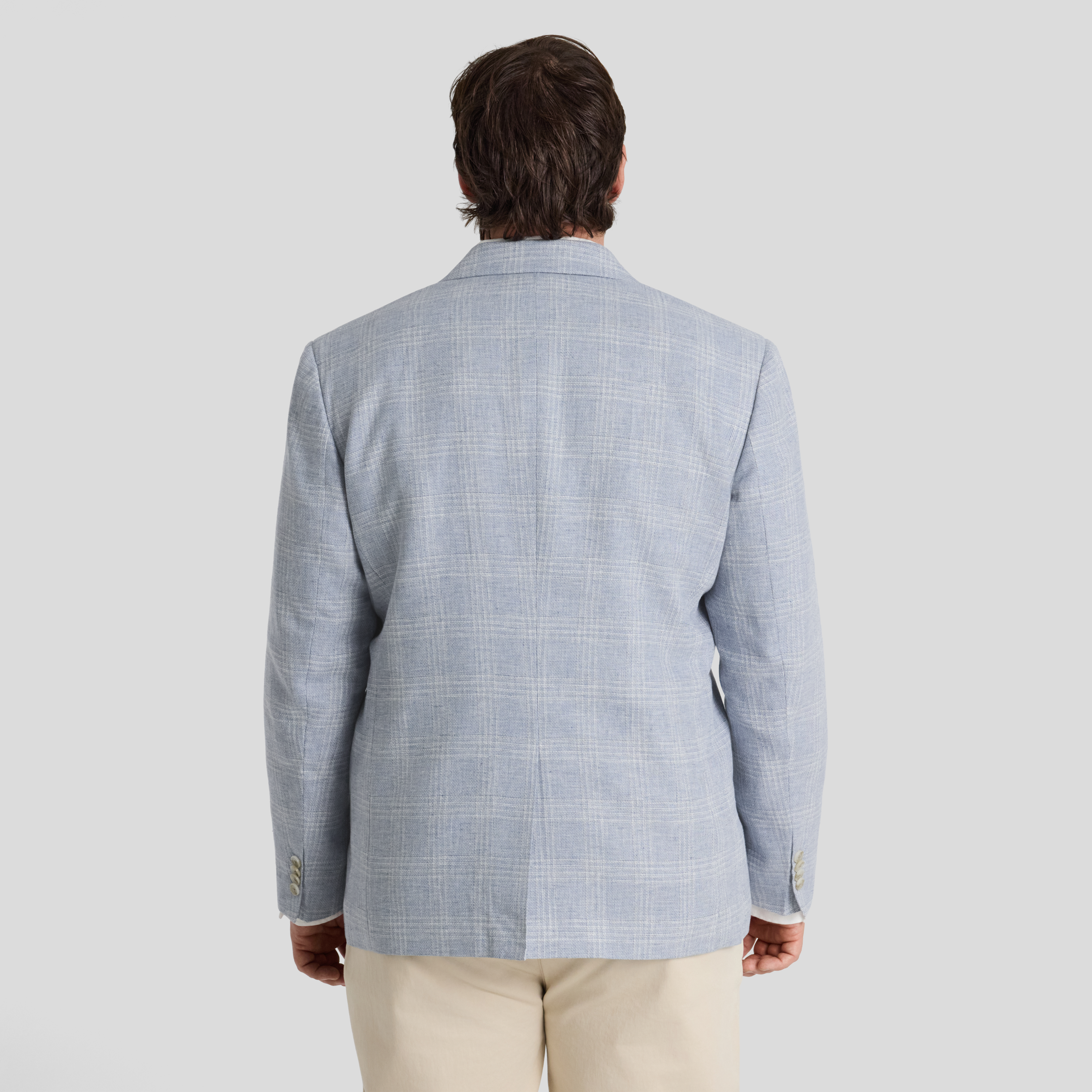 Blue Alexander Check Blazer