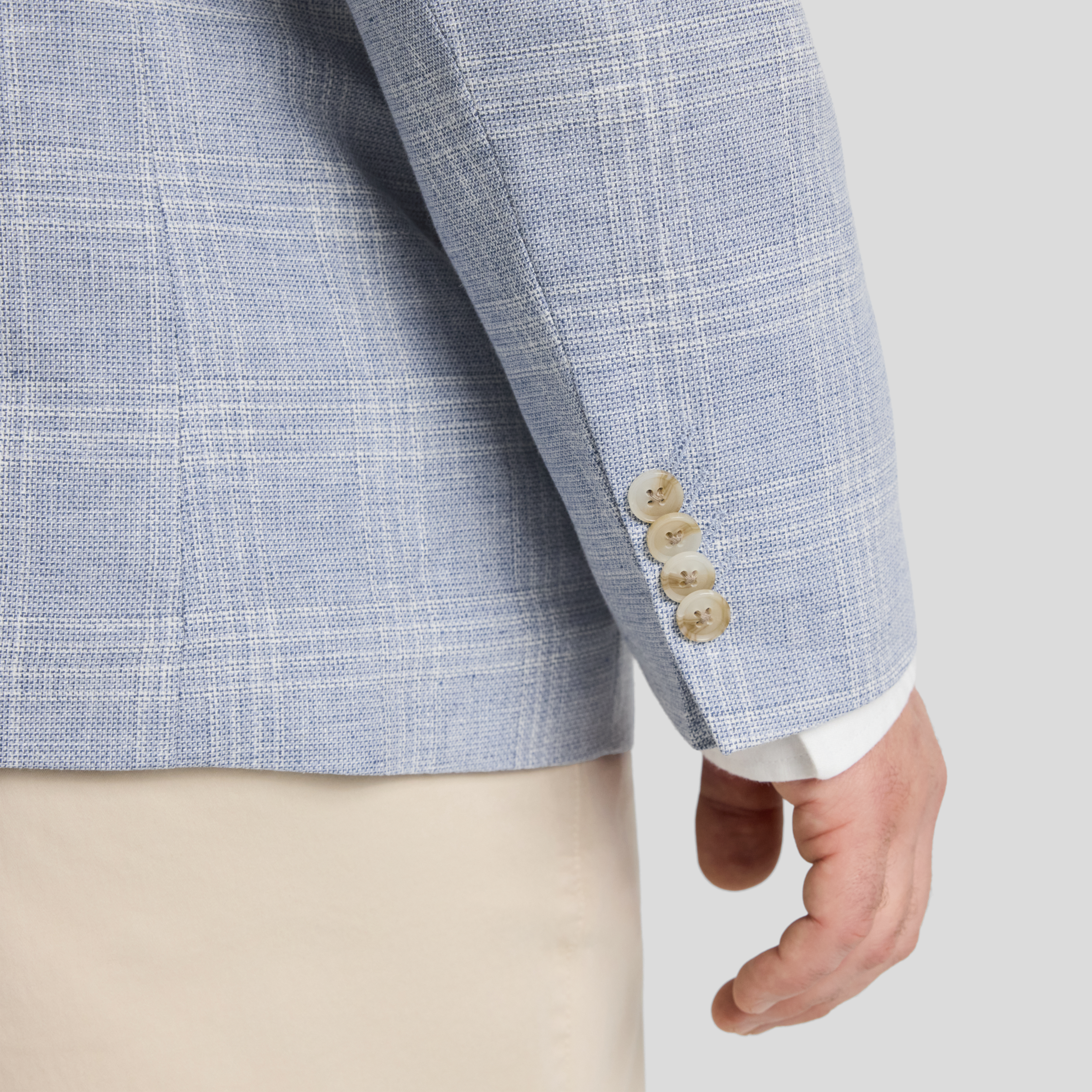 Blue Alexander Check Blazer