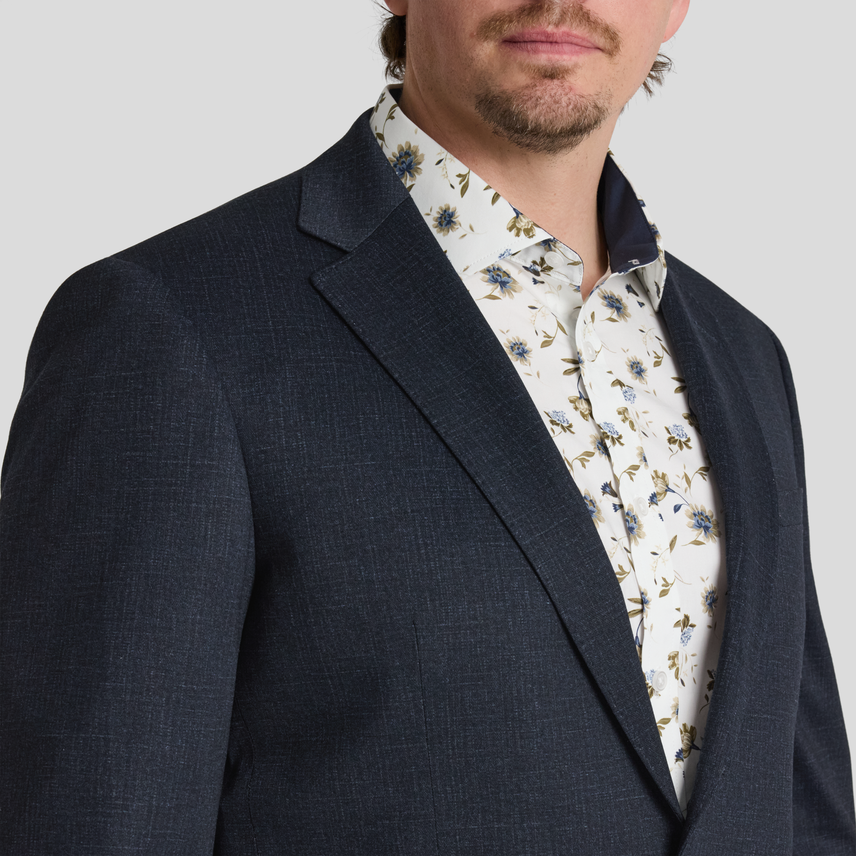 Navy Ethan Stretch Blazer