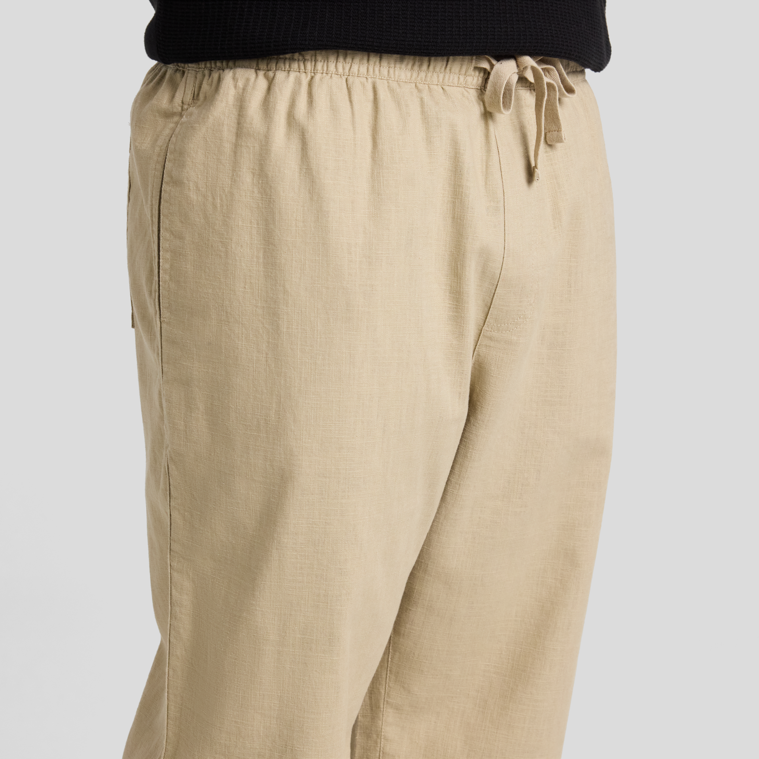 Straw Shoreline Linen Pant