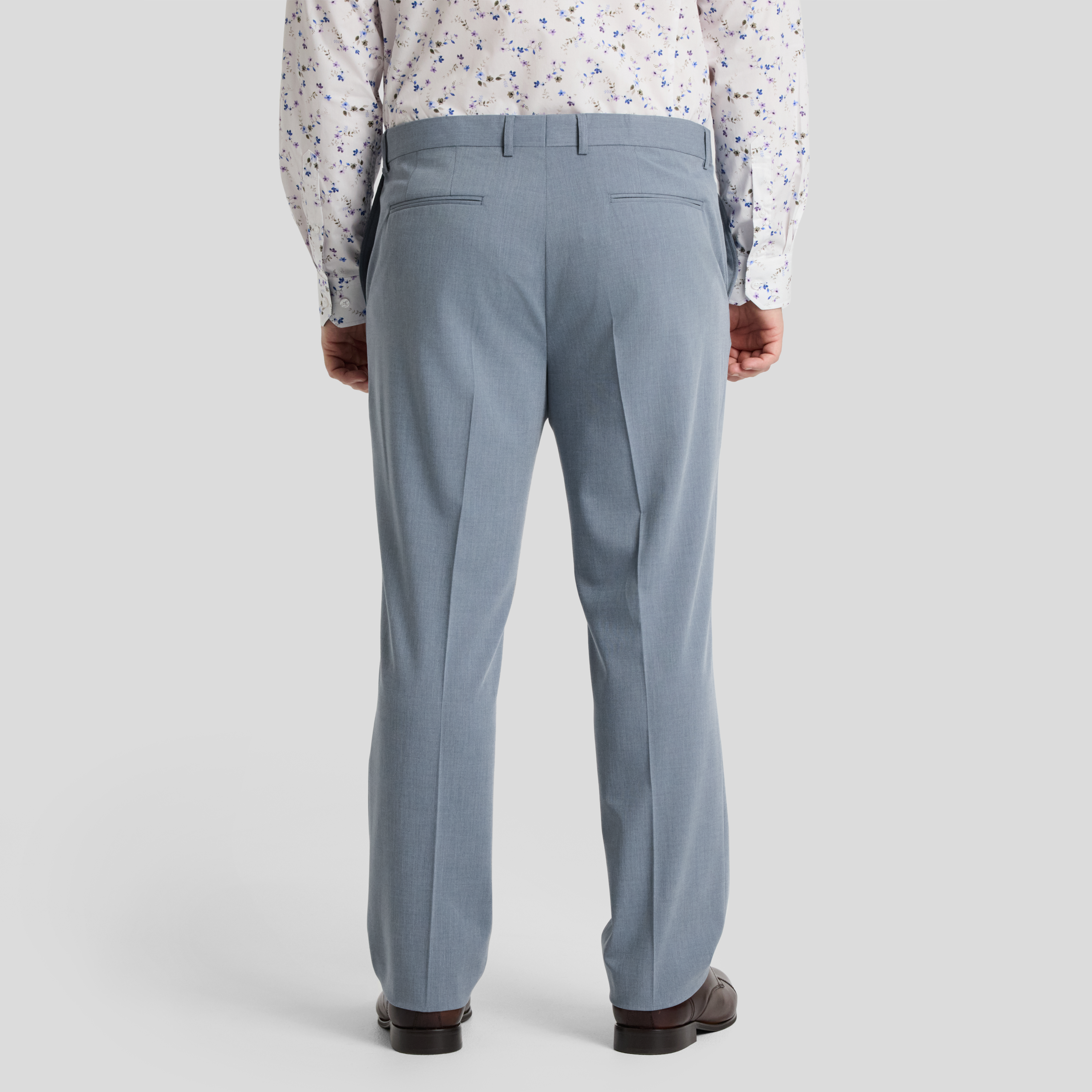 Dusty Blue Arnie Stretch Dress Pant