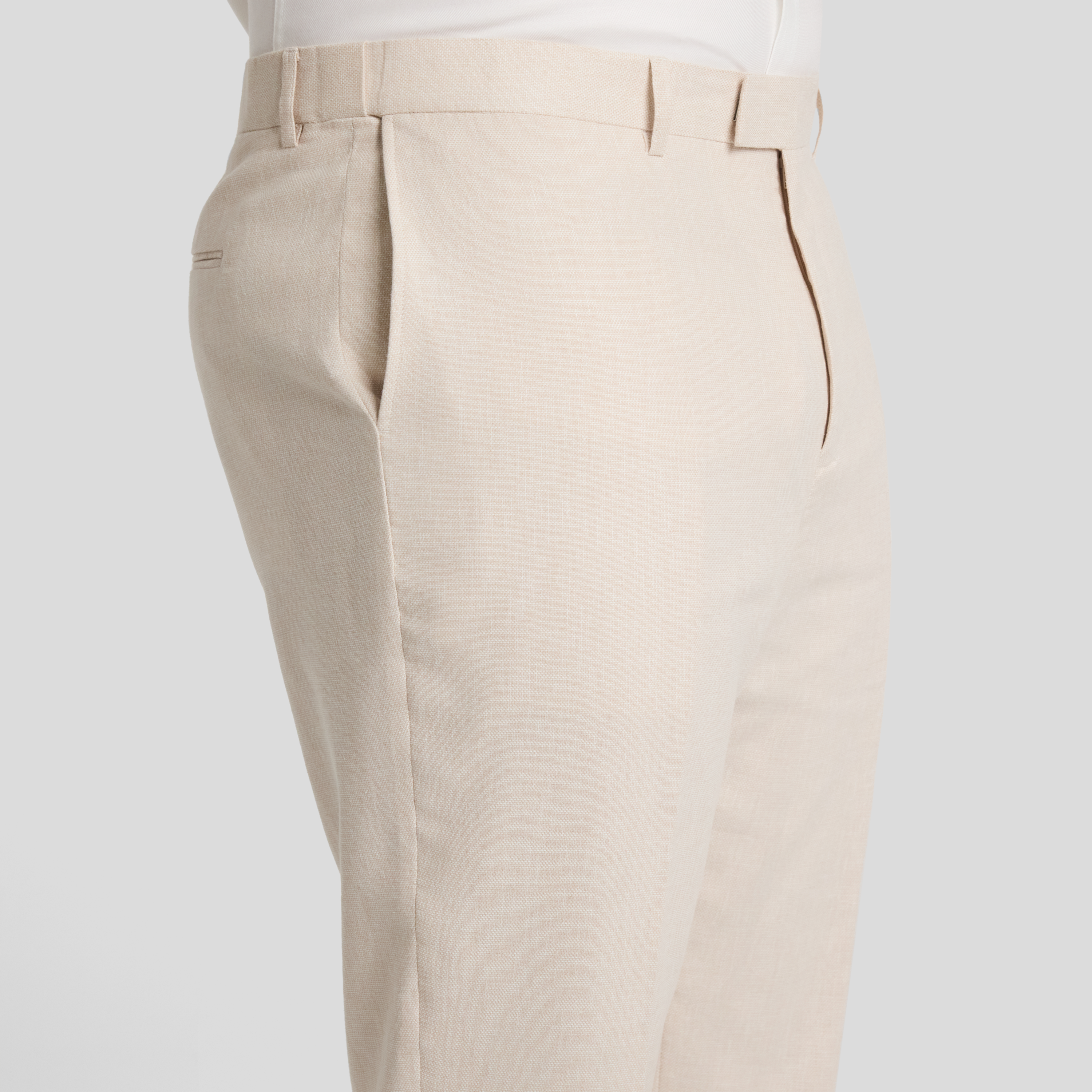 Sand Hugo Linen Blend Dress Pant