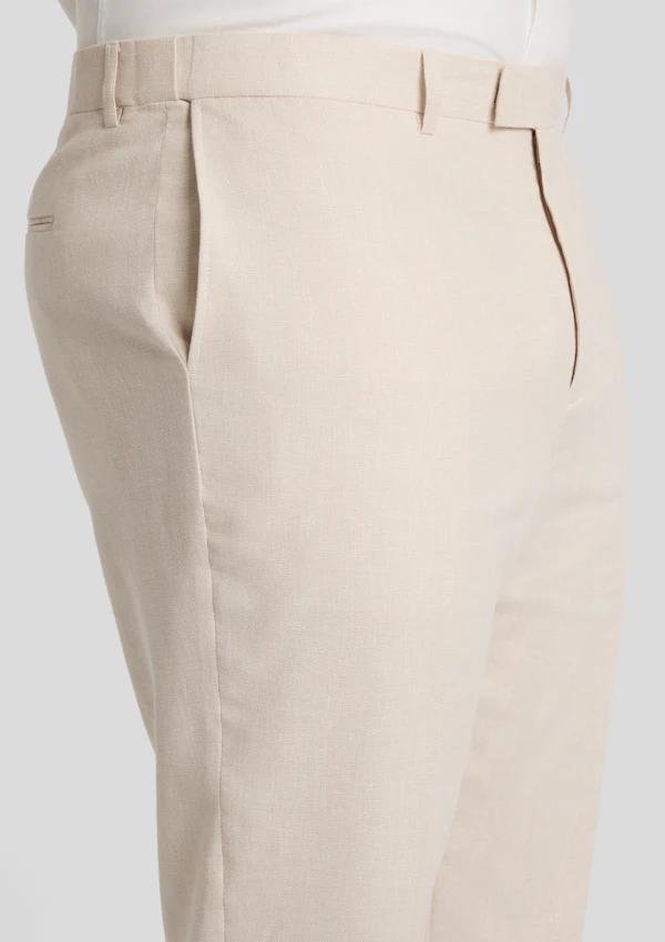Sand Hugo Linen Blend Dress Pant