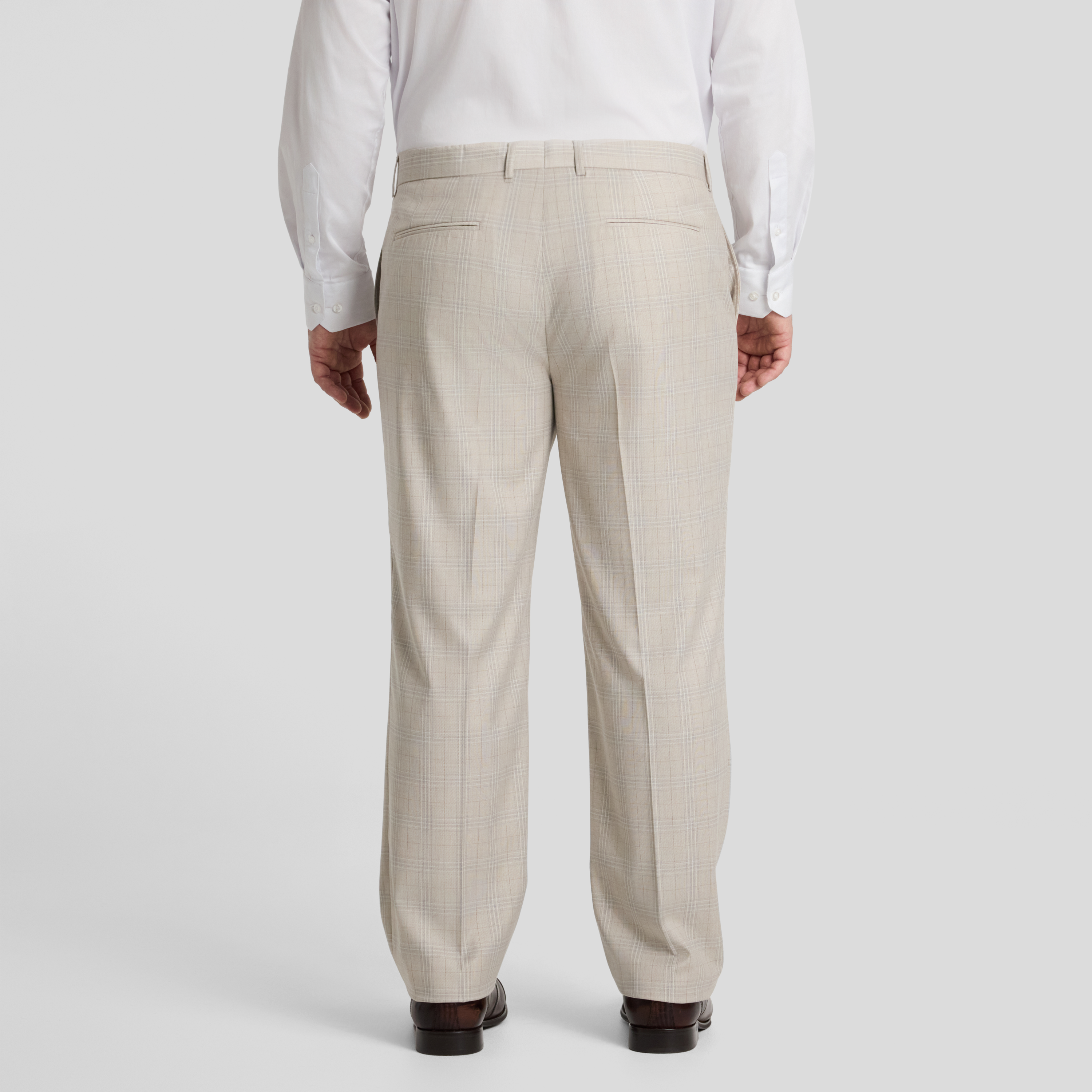 Stone Baker Check Dress Pant