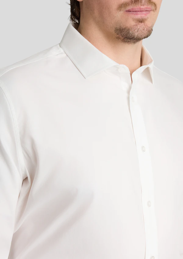 White Gaston French Cuff Dress Shirt