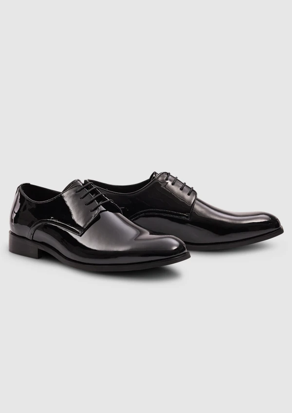 James Wide Patent Dress Shoe