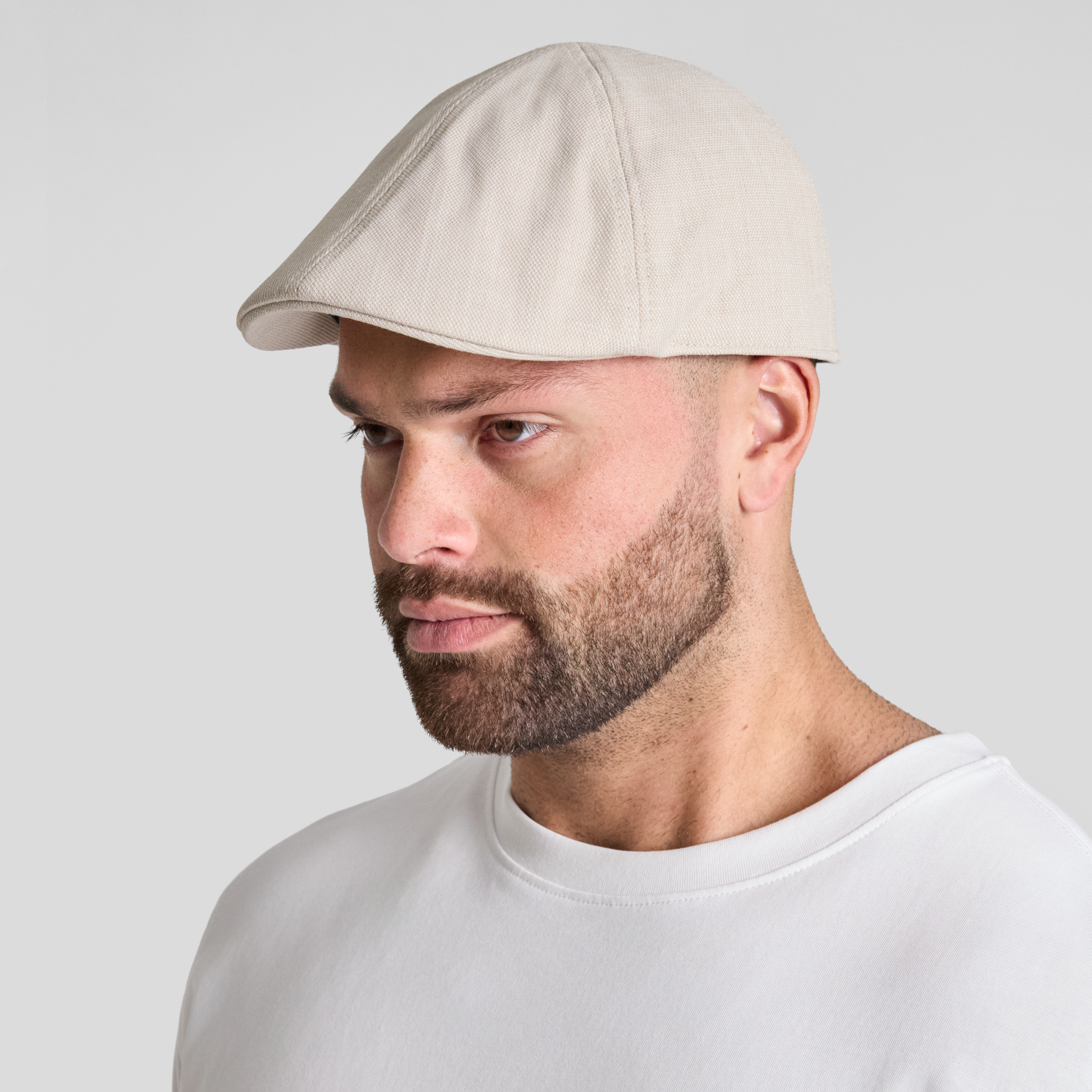 Textured Flat Cap