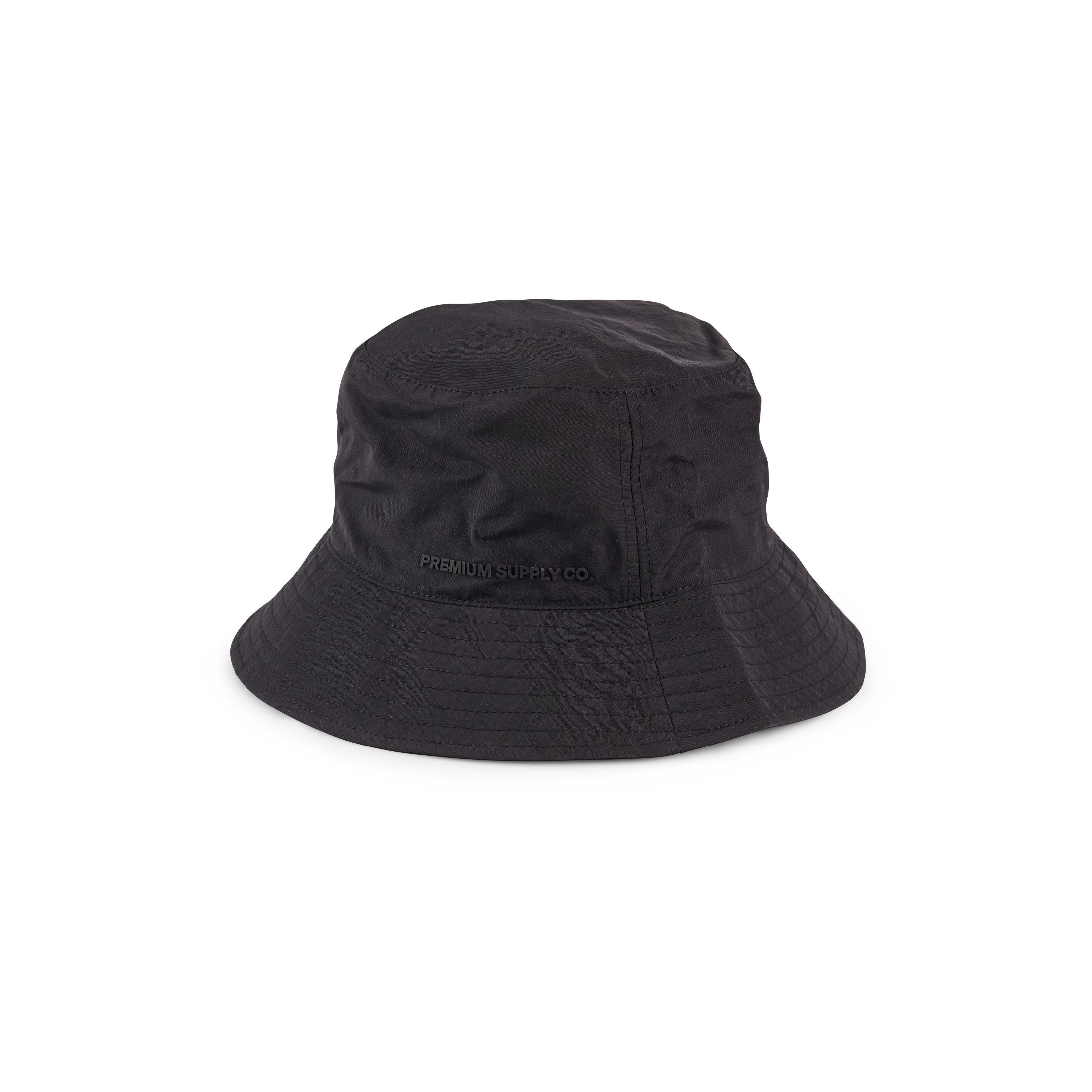 Black Ripstop Bucket Hat