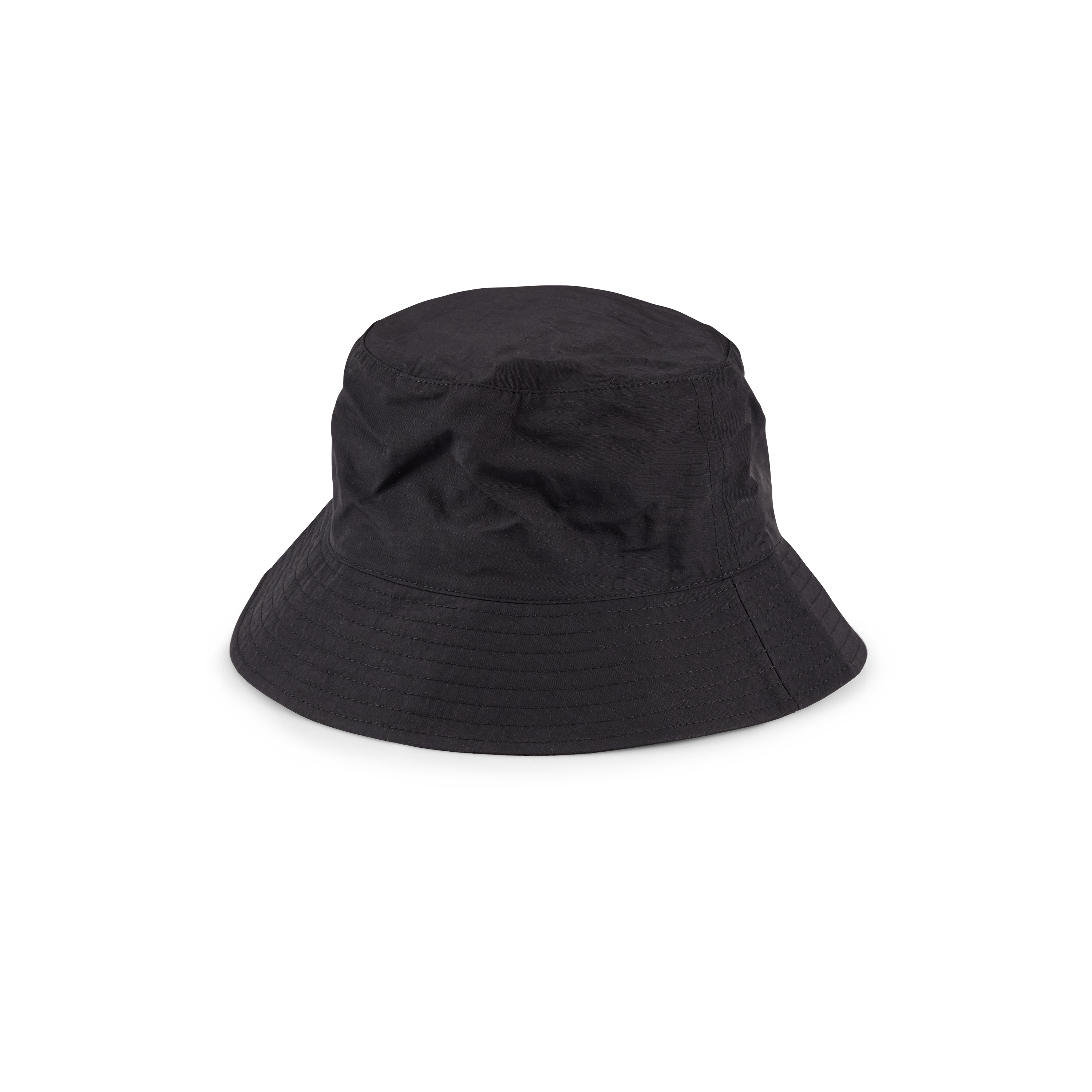 Black Ripstop Bucket Hat