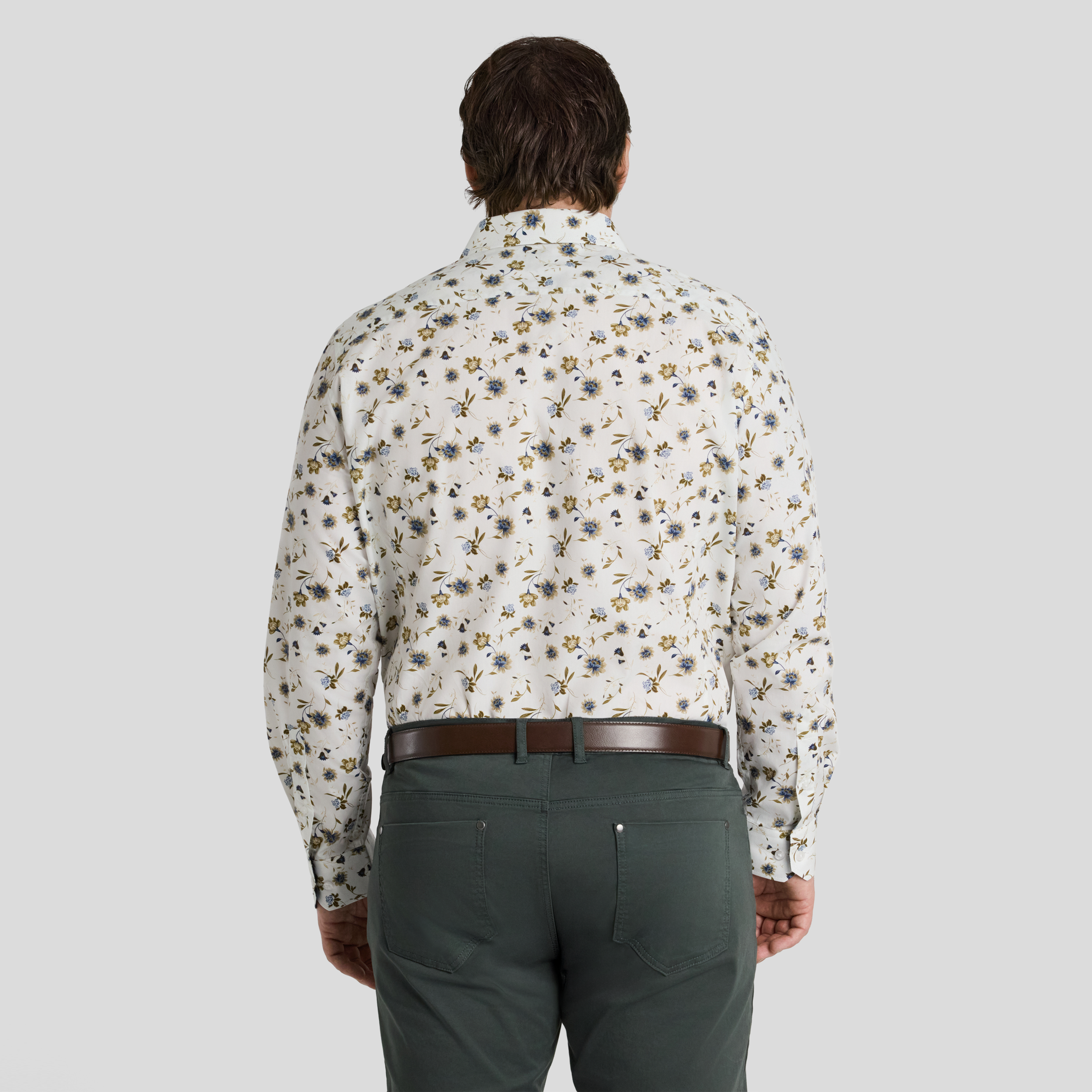 White Baillie Floral Shirt