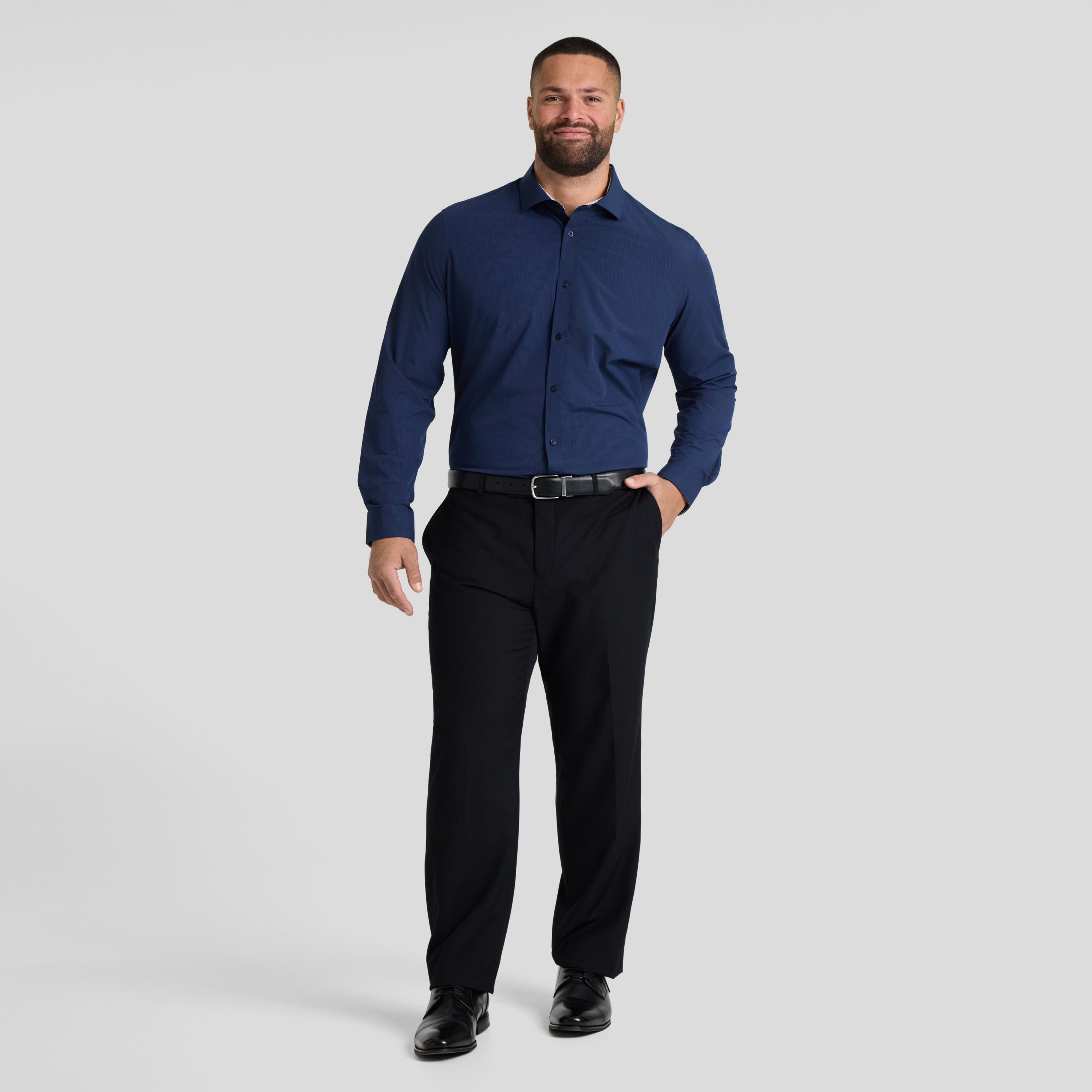 Ink Diego Check Smart Shirt