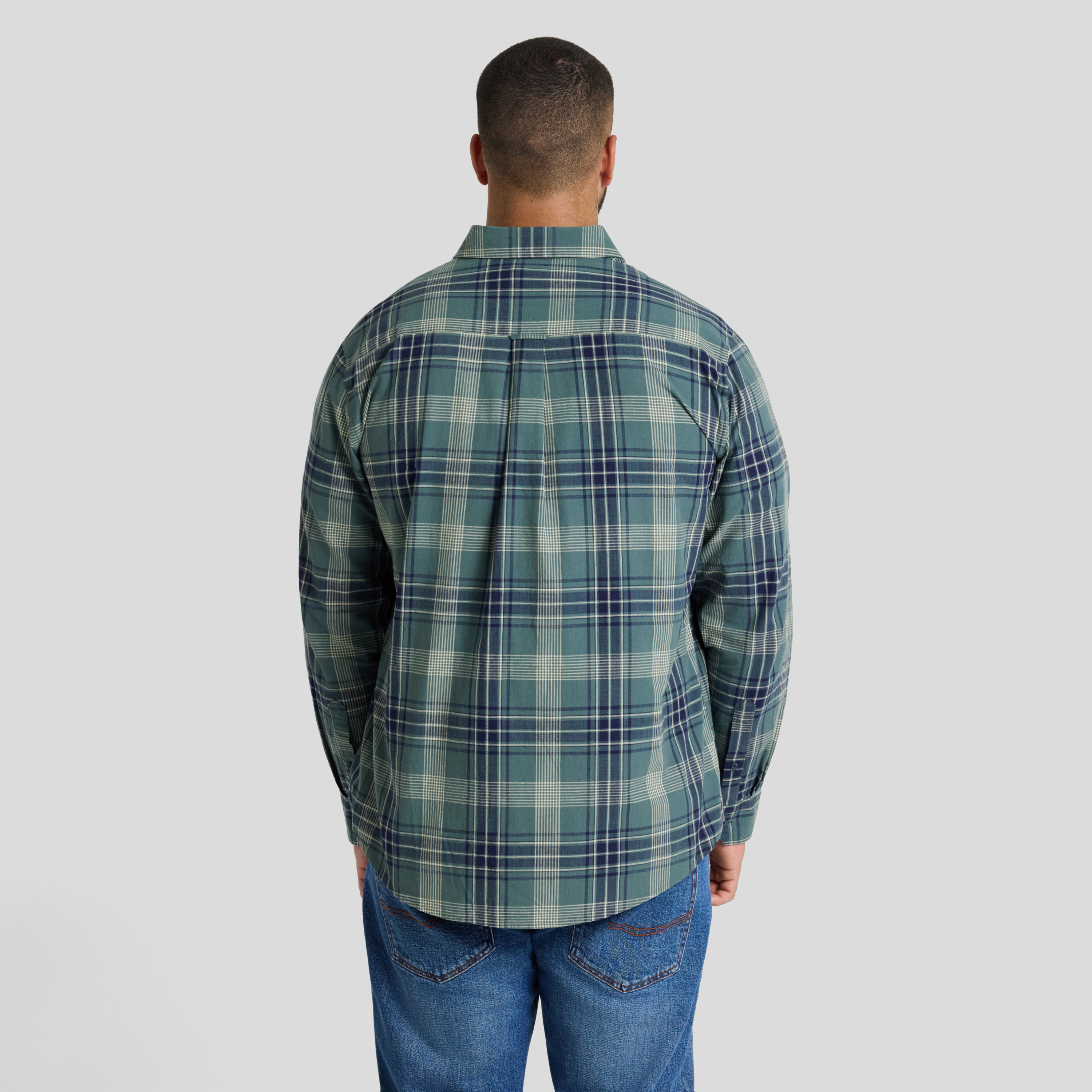 Green Rueben Casual Check Shirt