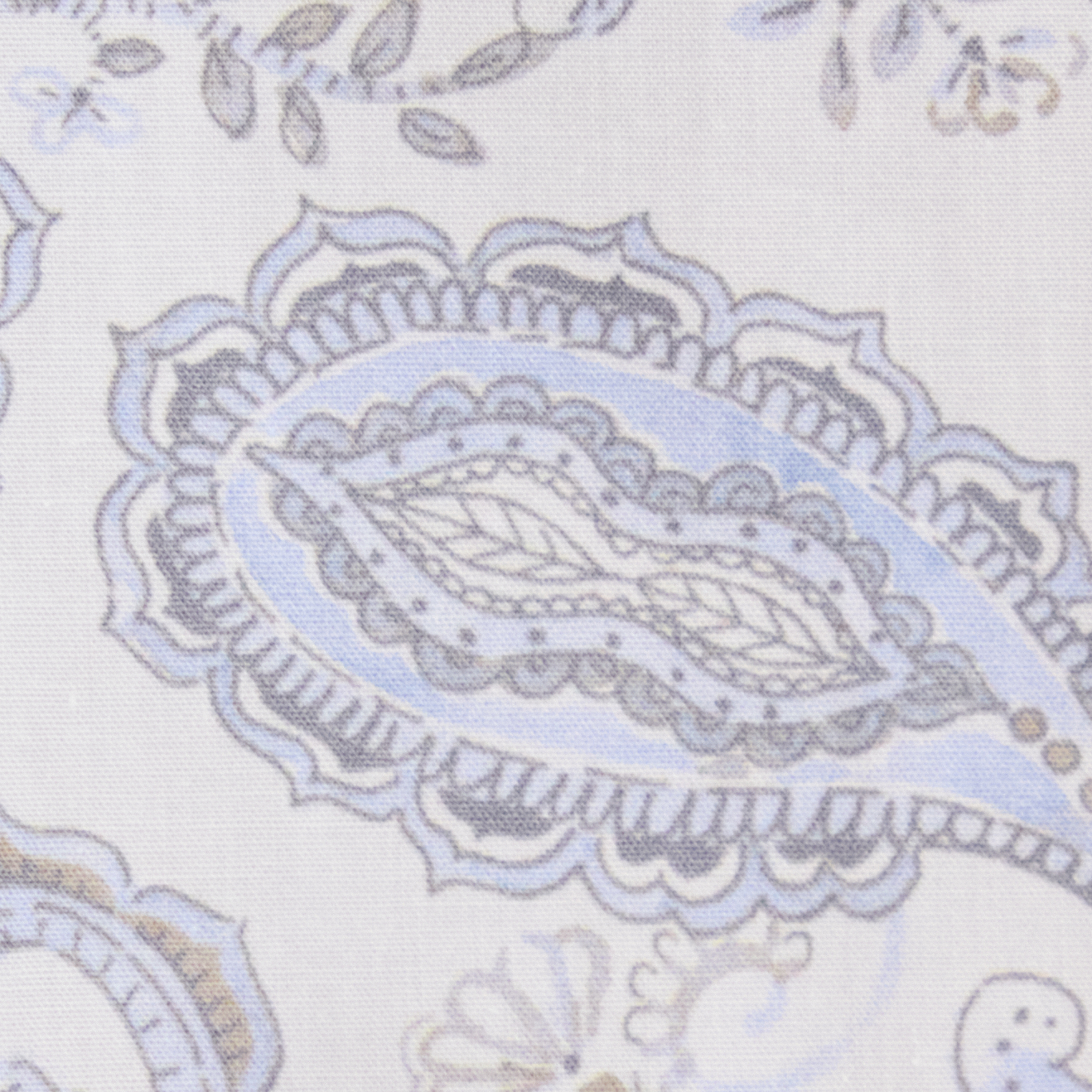 White Hamilton Paisley Shirt