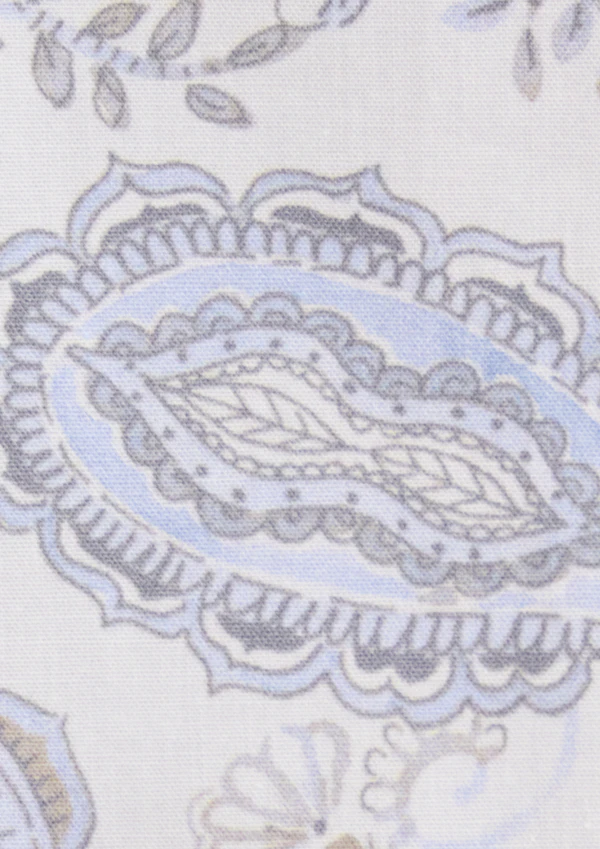 White Hamilton Paisley Shirt