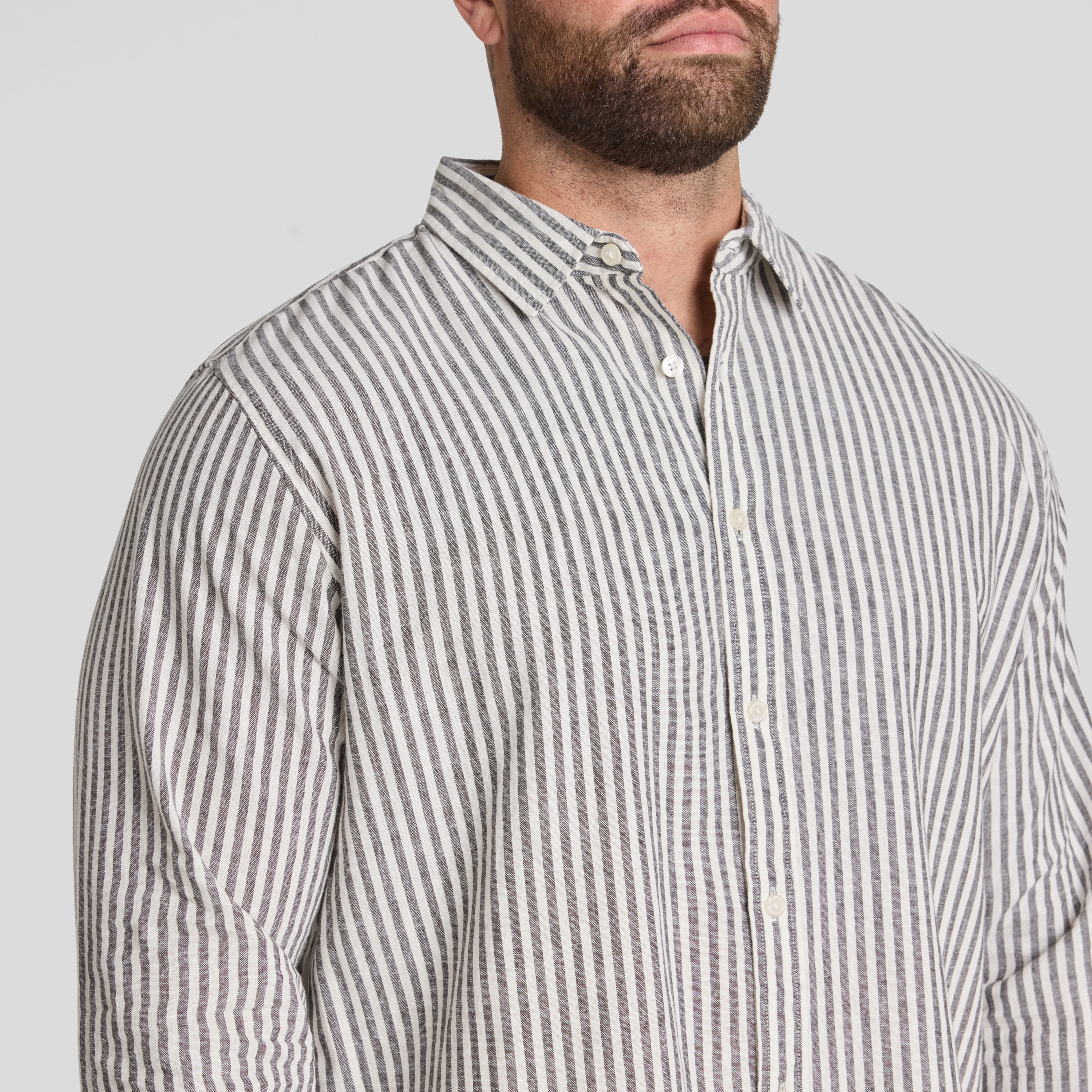 Ink Lance Casual Stripe Shirt