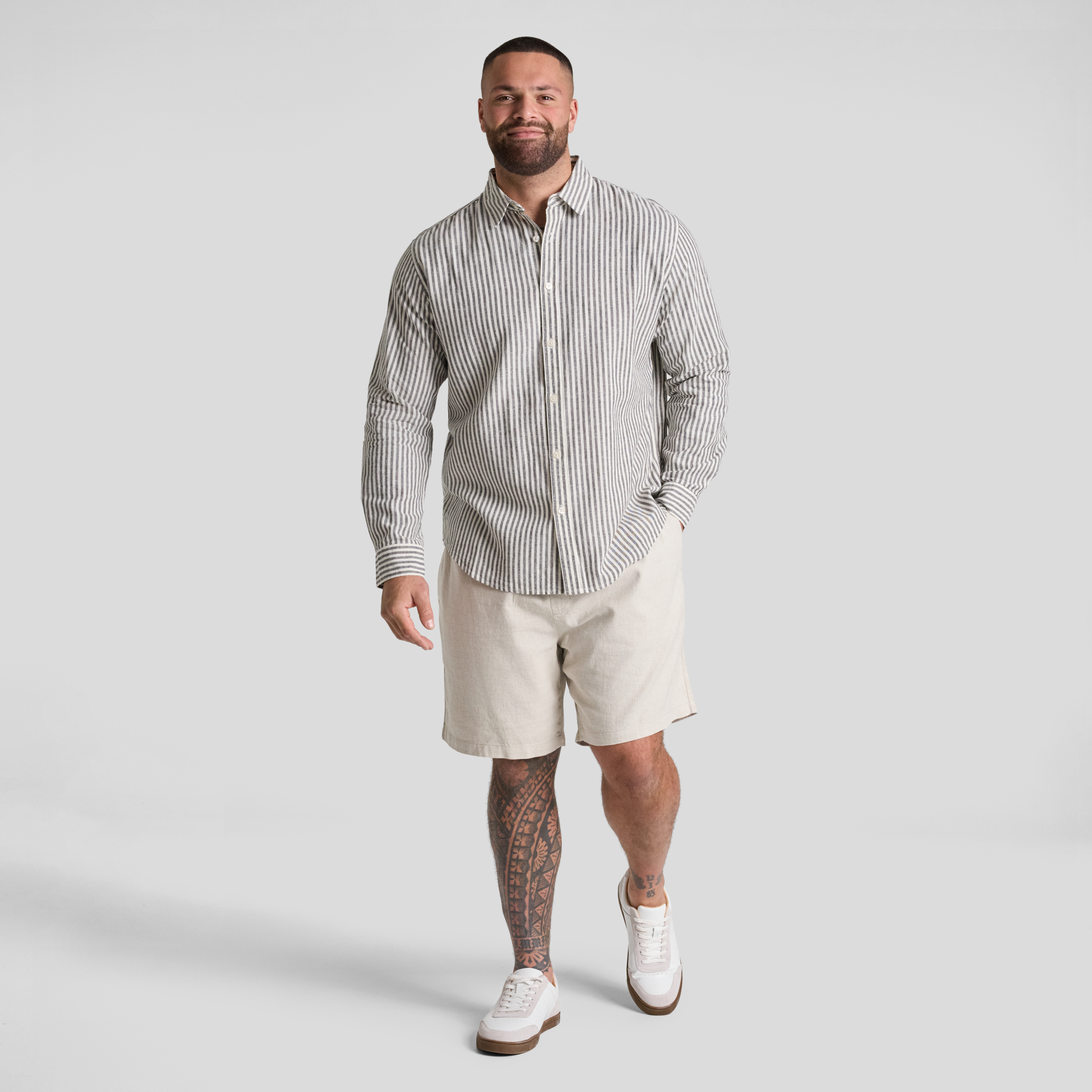 Ink Lance Casual Stripe Shirt