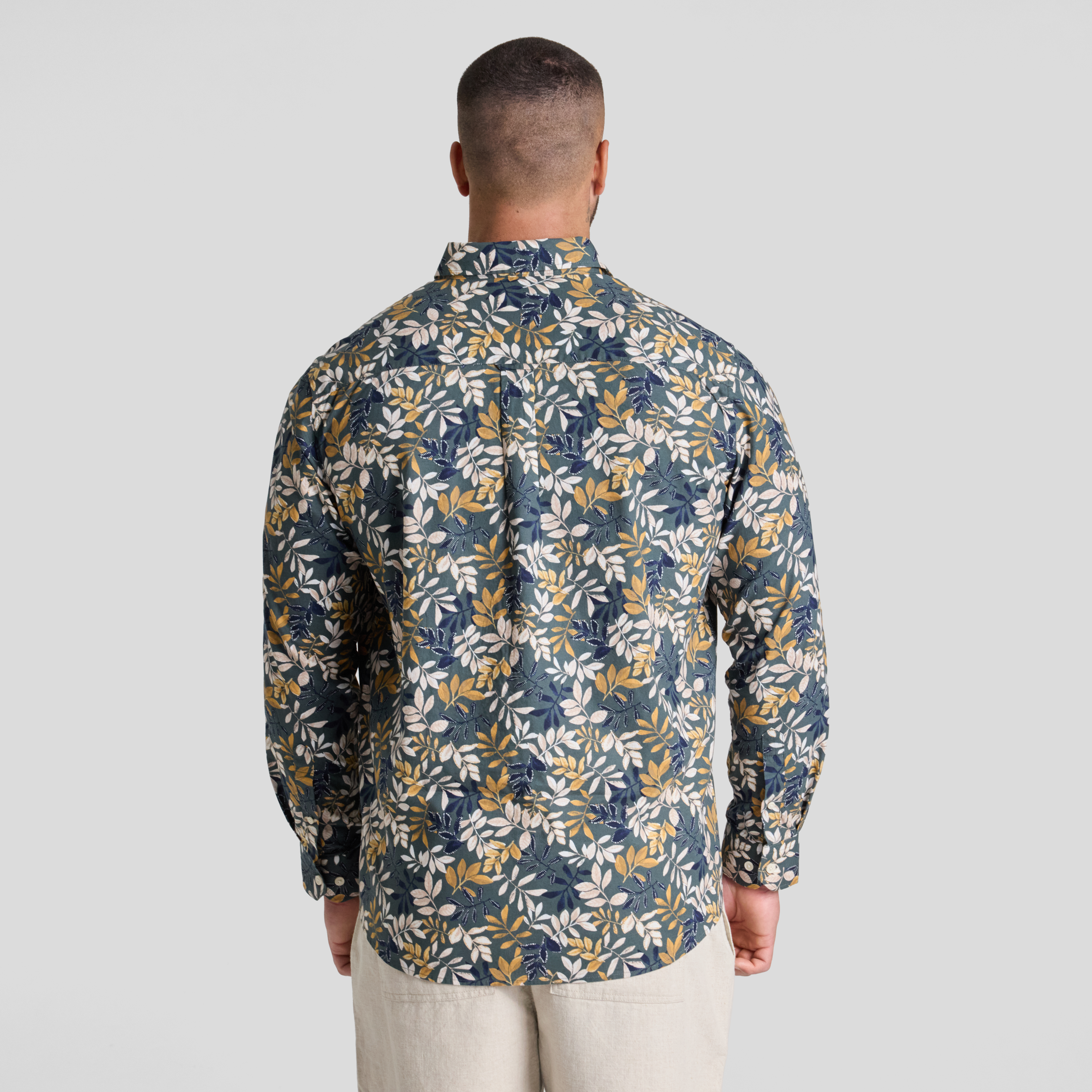 Khaki Rick Tropic Linen Shirt