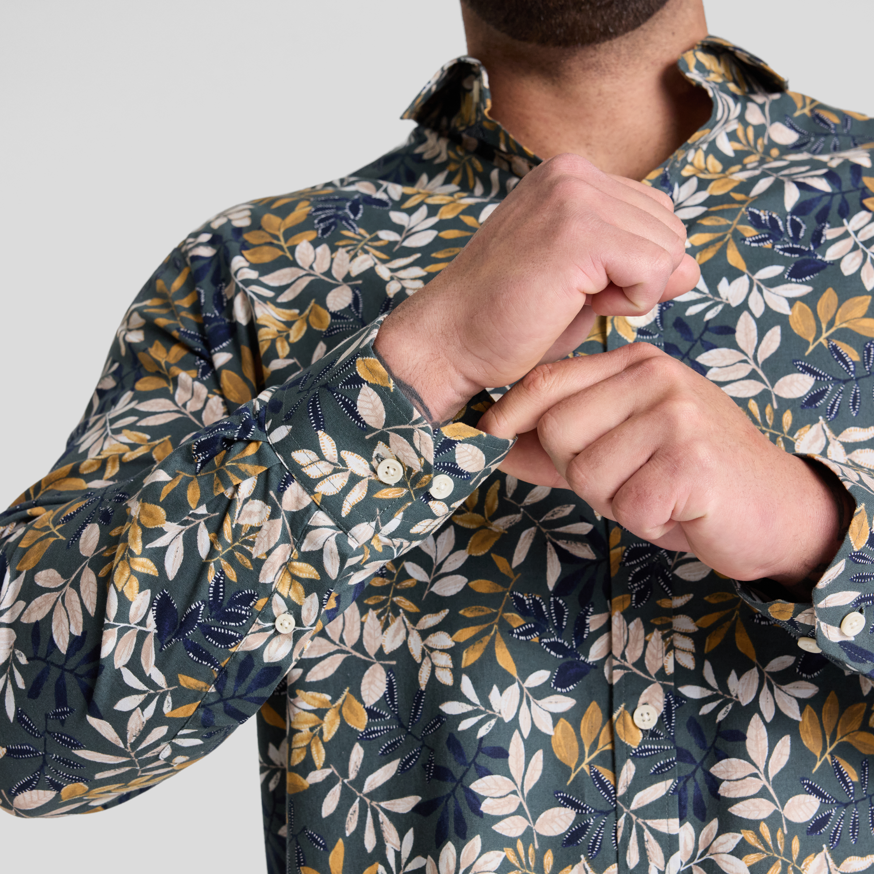 Khaki Rick Tropic Linen Shirt