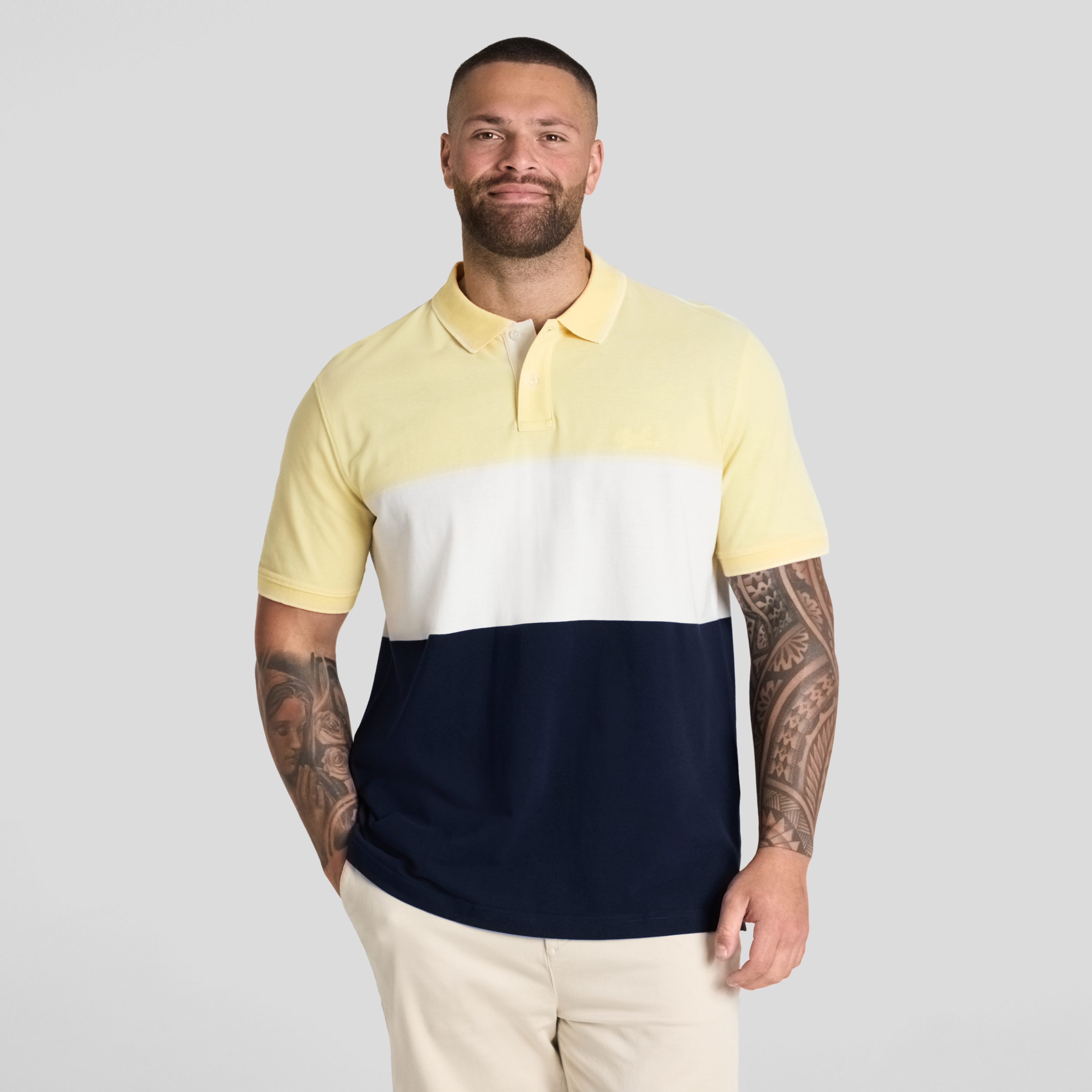 Reece Colour Block Polo