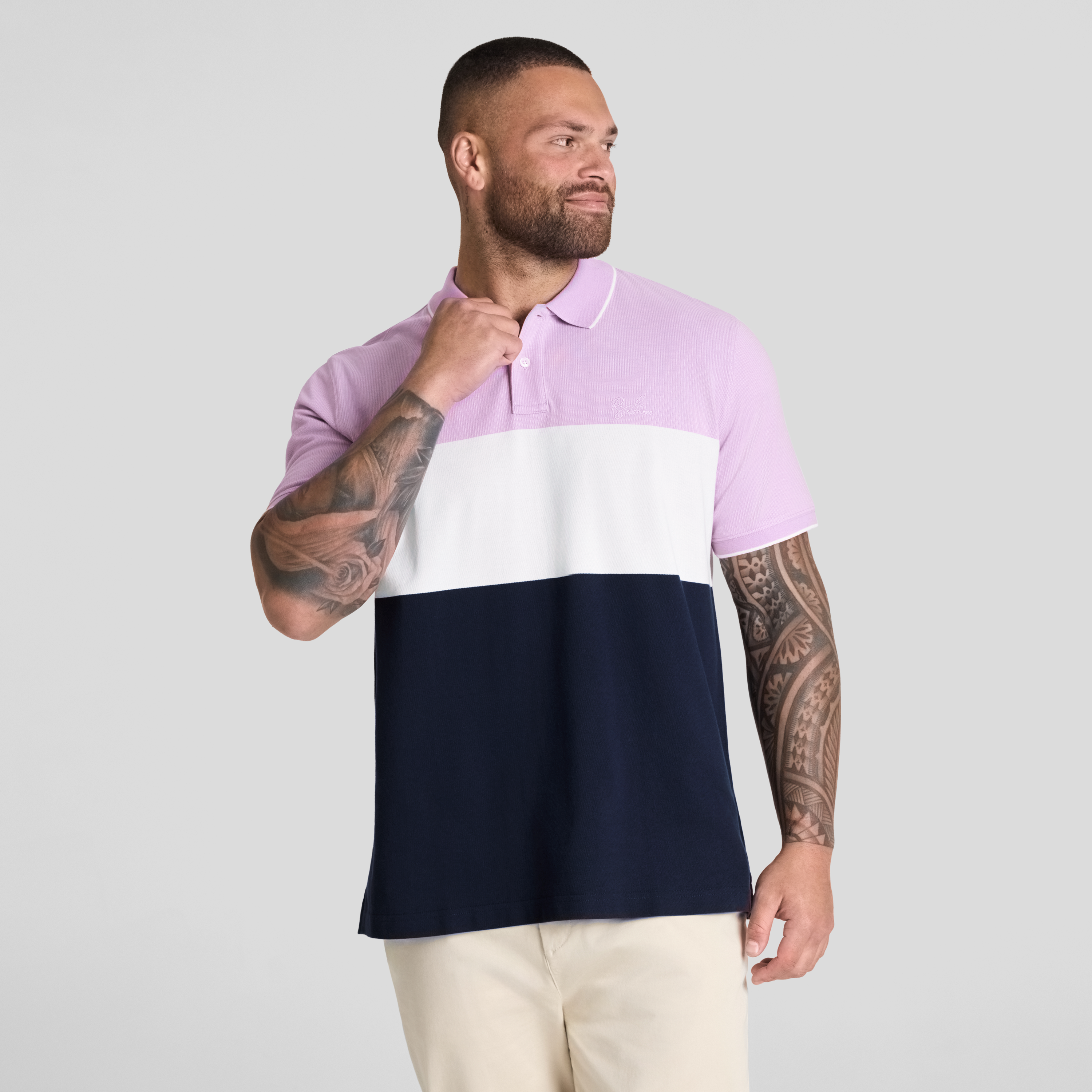 Reece Colour Block Polo