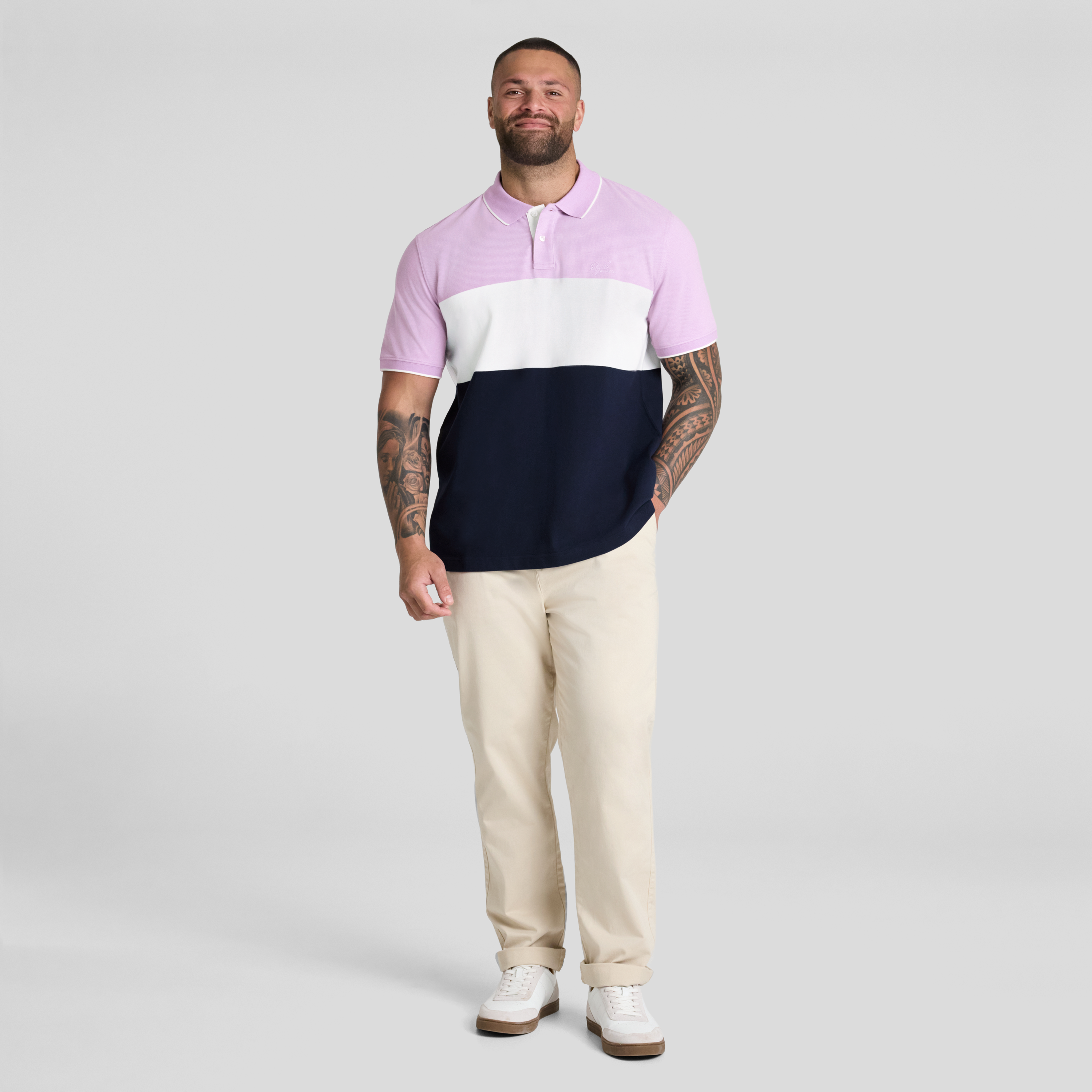  Reece Colour Block Polo