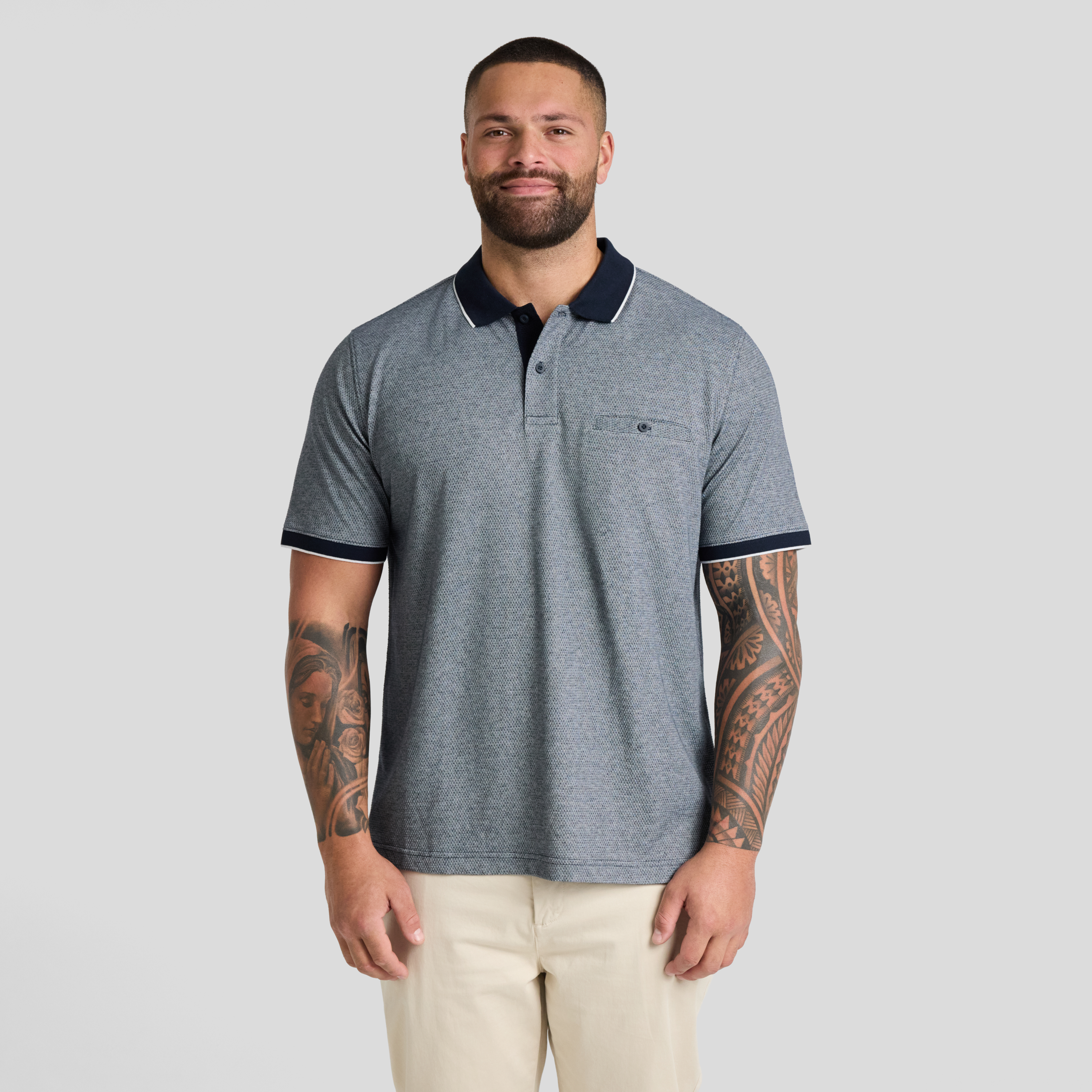 Jude Jaquard Polo