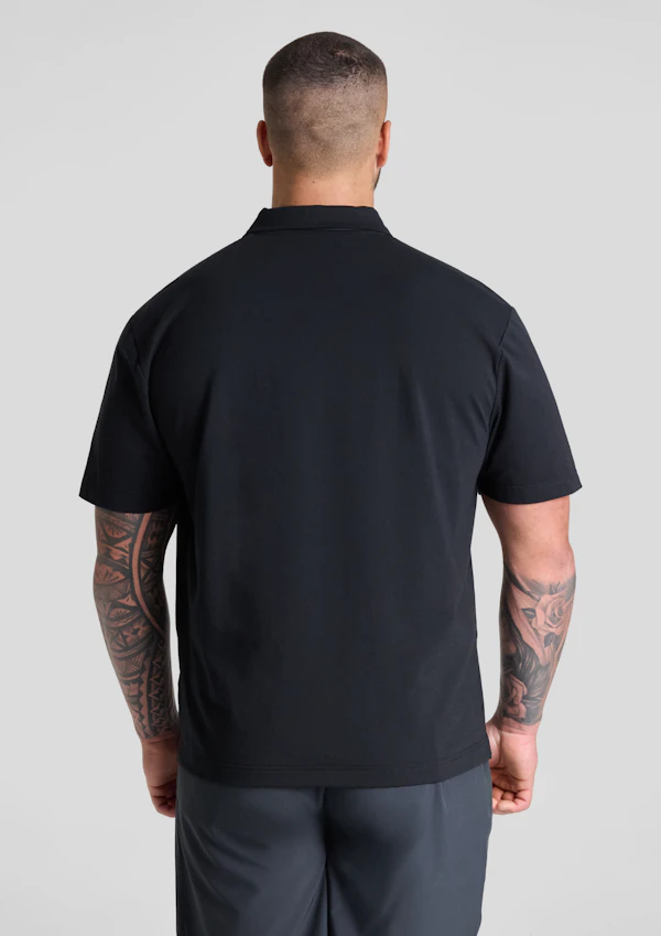 Black Tmr Active Everyday Polo