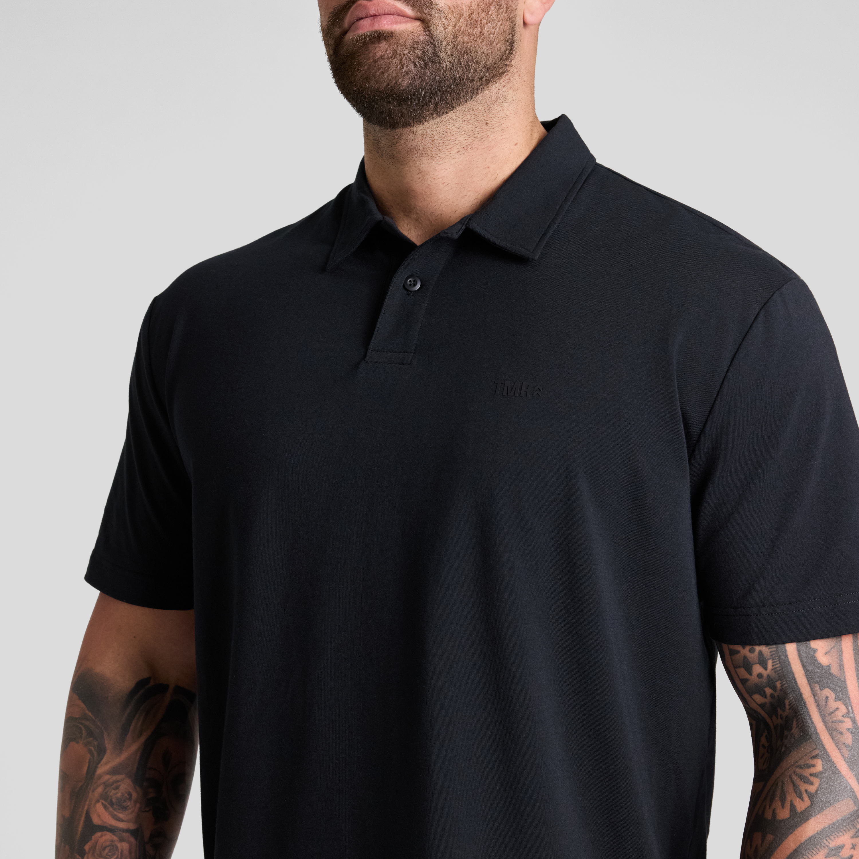 Black Tmr Active Everyday Polo