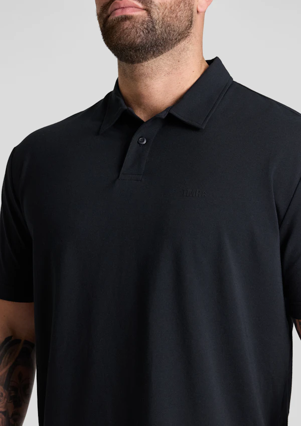 Black Tmr Active Everyday Polo