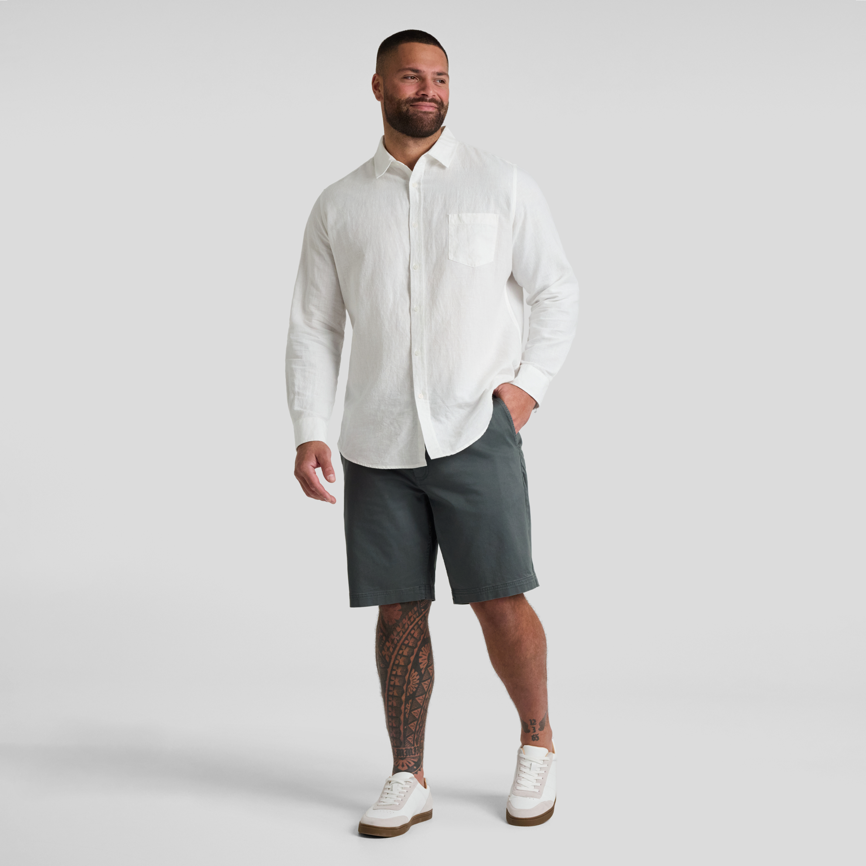 Steel James Stretch Chino Short