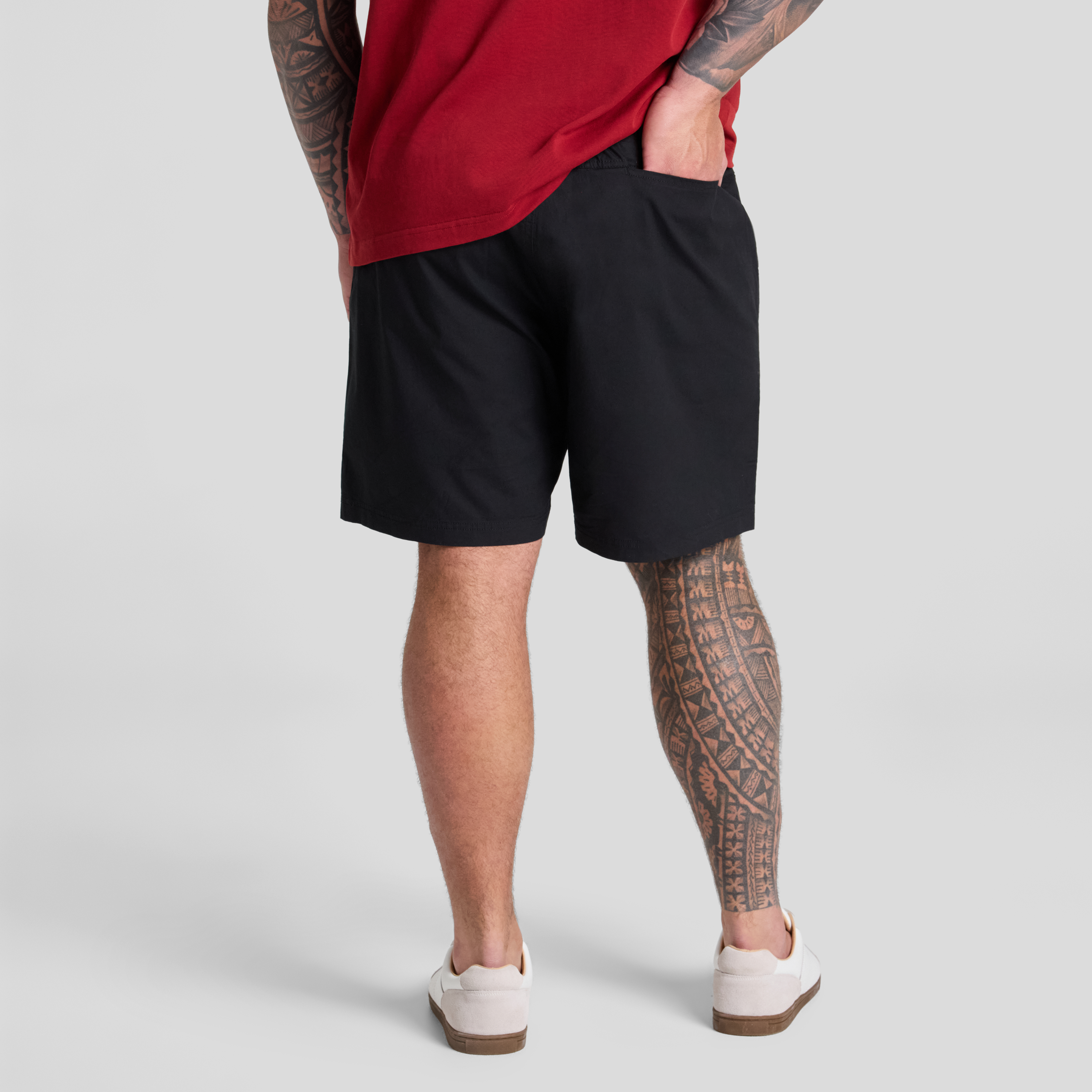 Black Kai Stretch Volley Short