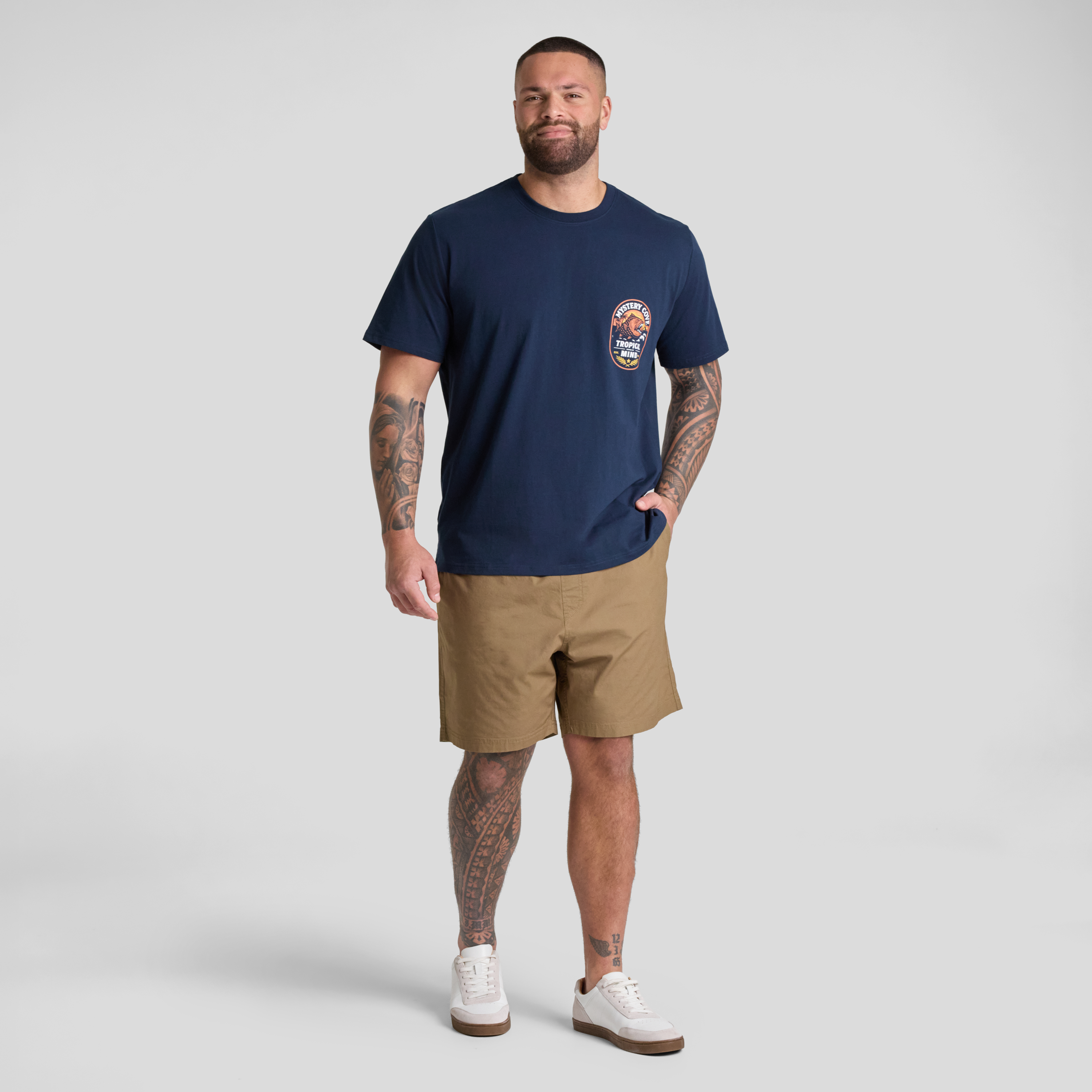 Camel Kai Stretch Volley Short