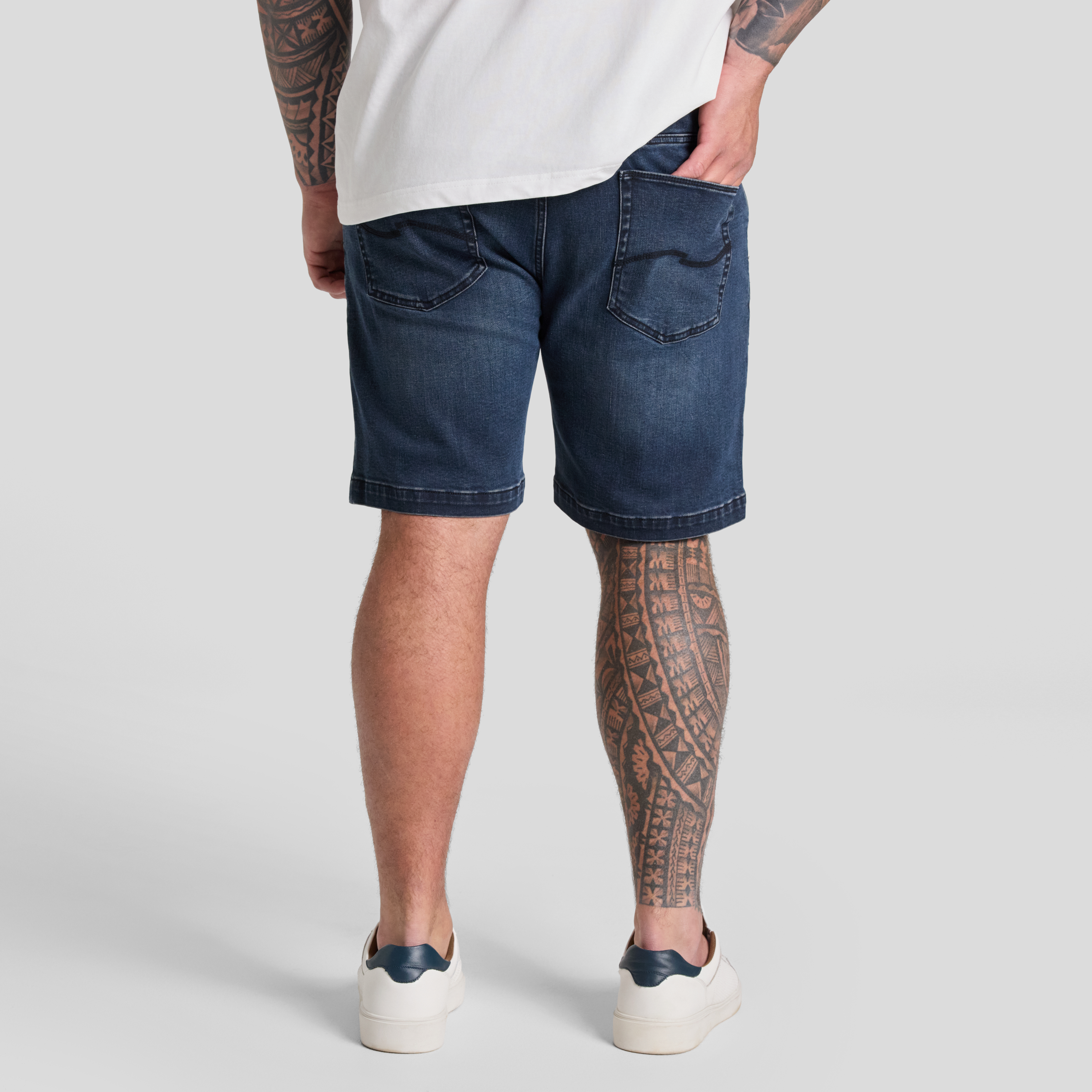 Steel Cooper Slim Denim Short