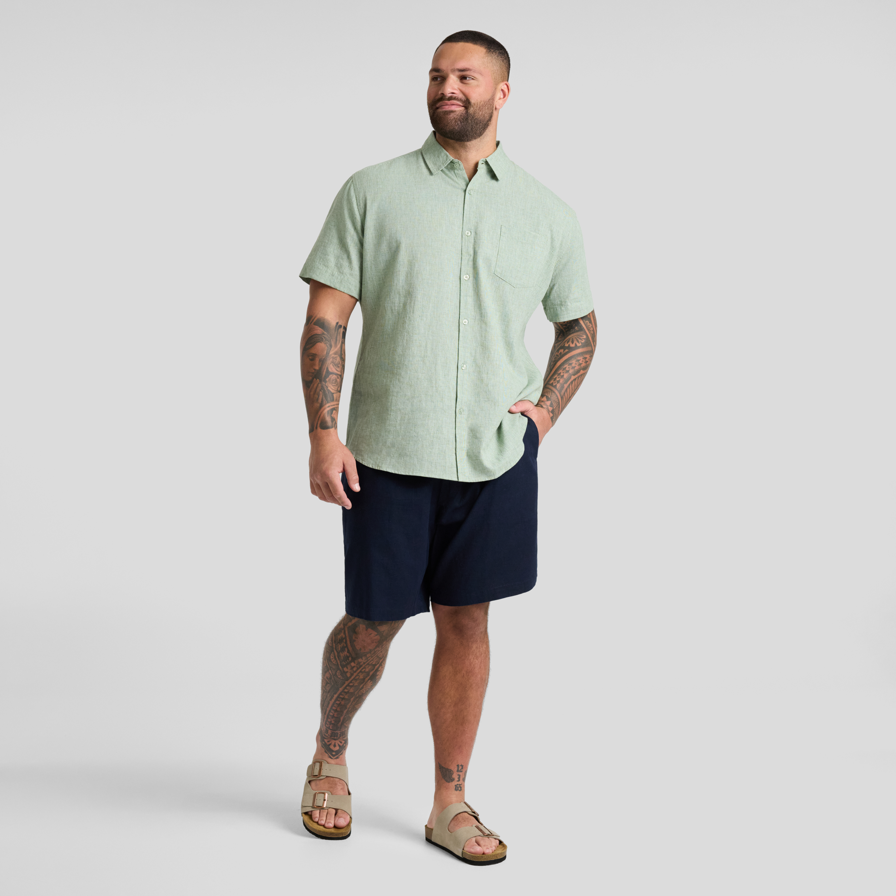 Shoreline Linen Short