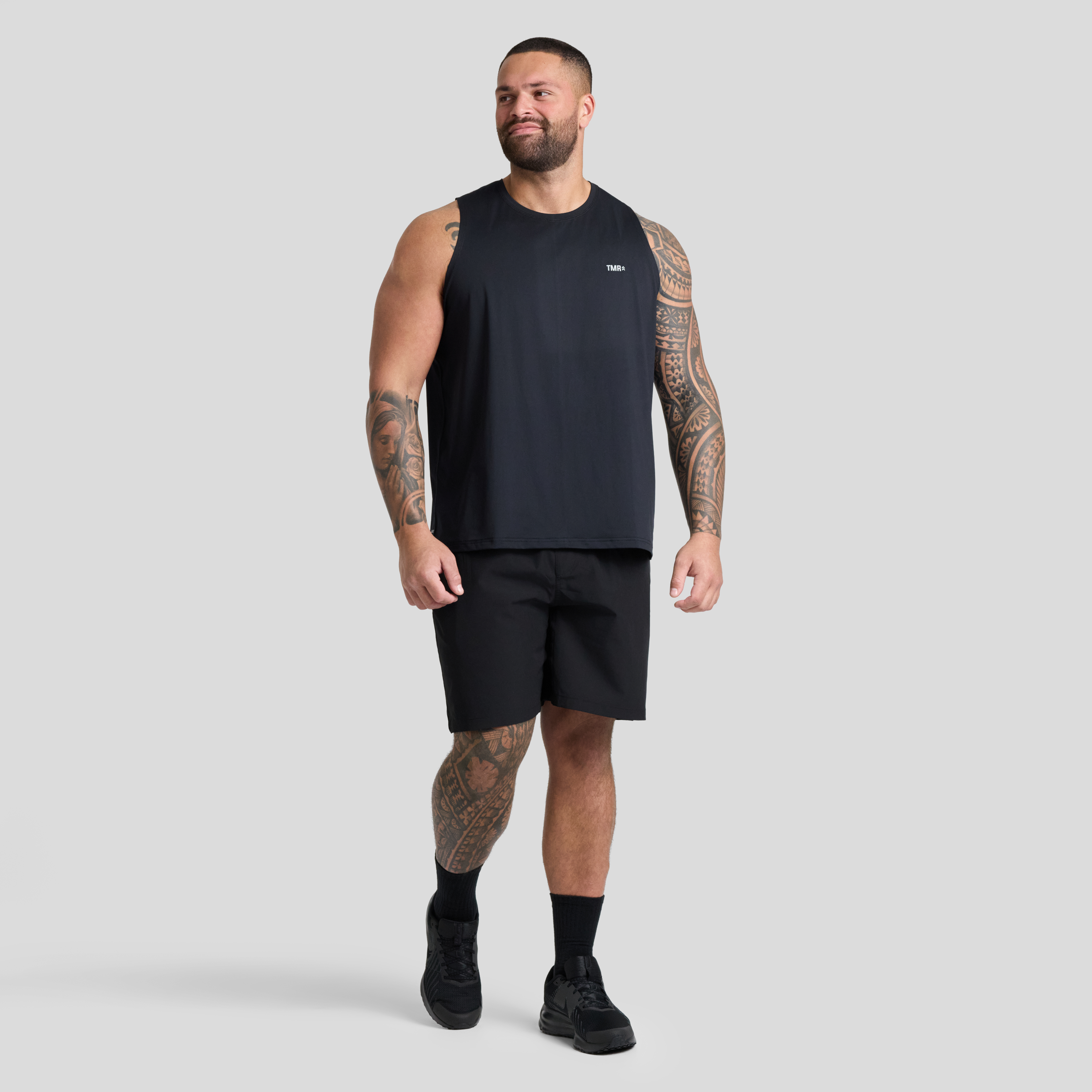 Black Tmr Active Training Short