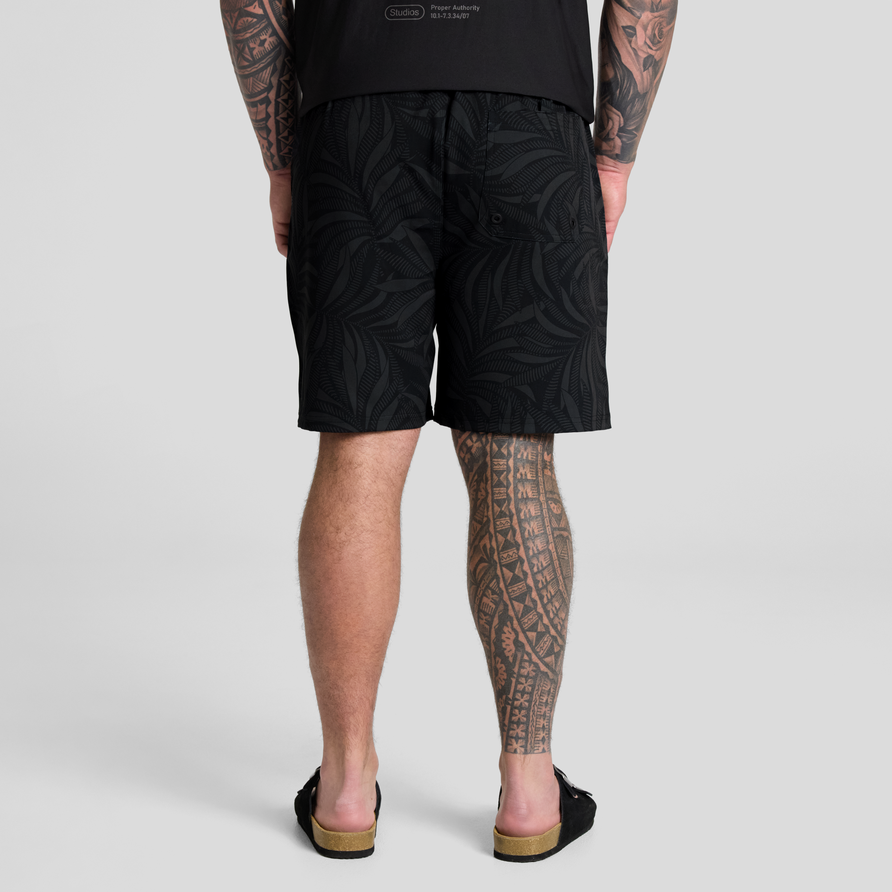 Black Grayson Swim Short