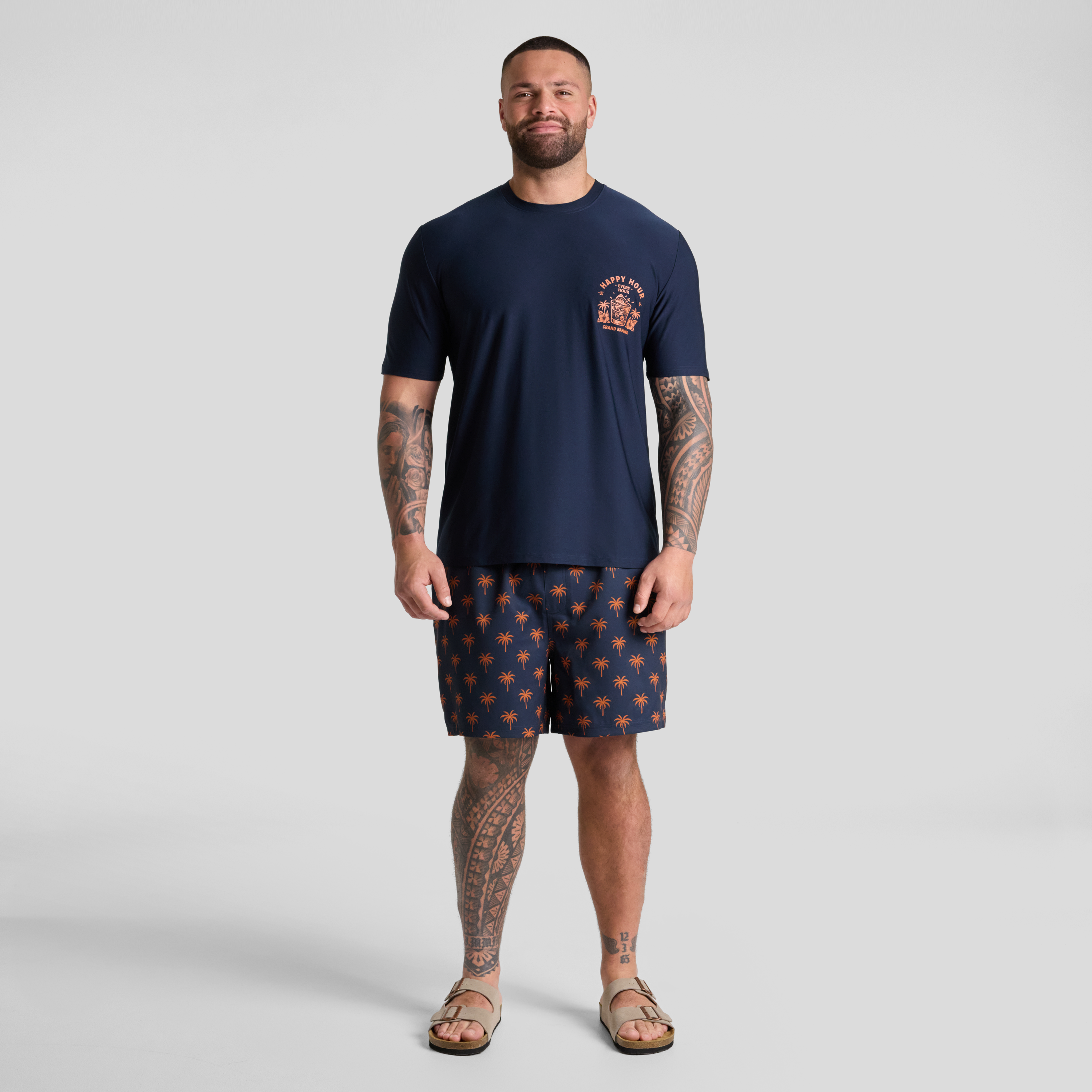 Navy Mai Tai 6In Swim Short