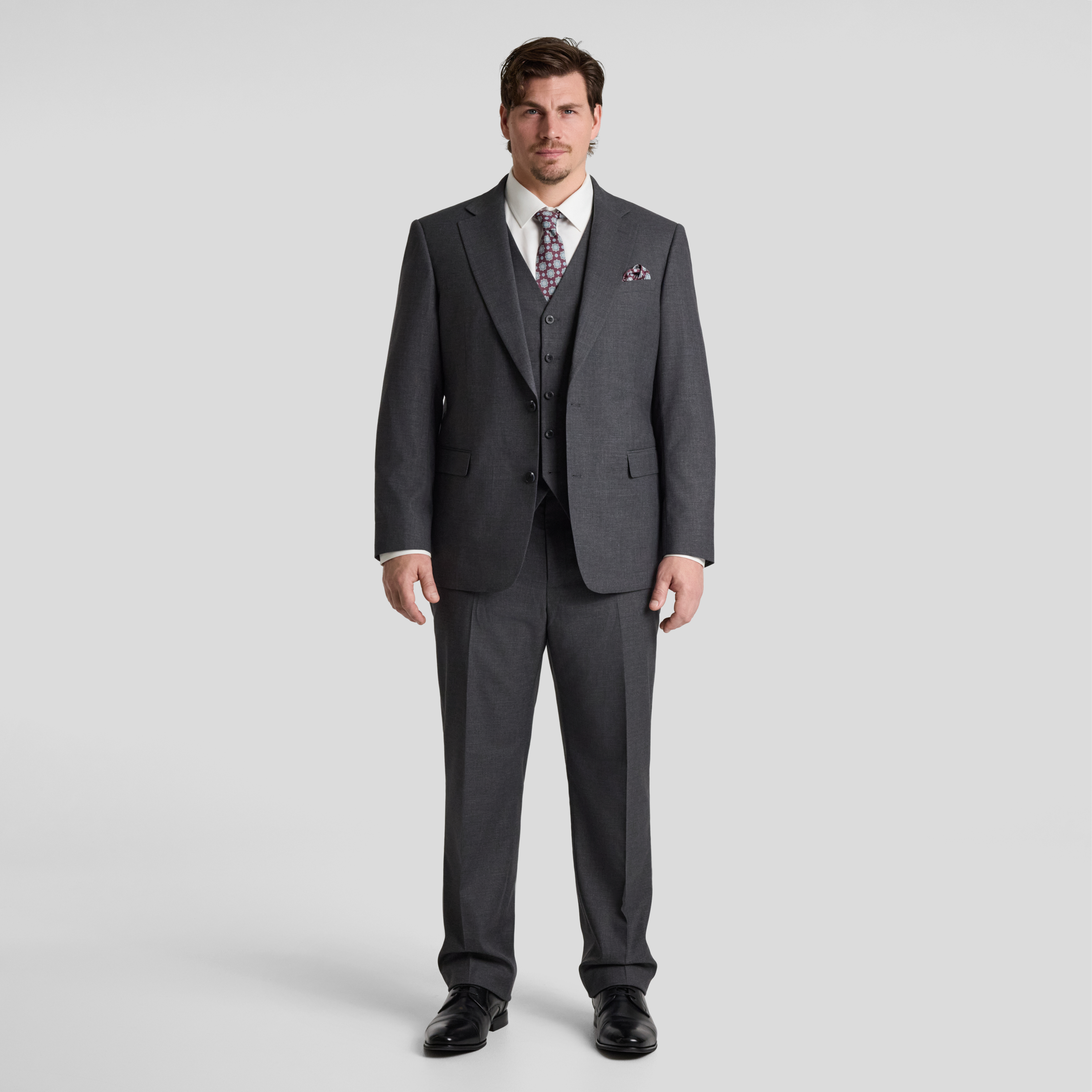 Charcoal Morrison Stretch Suit Jacket