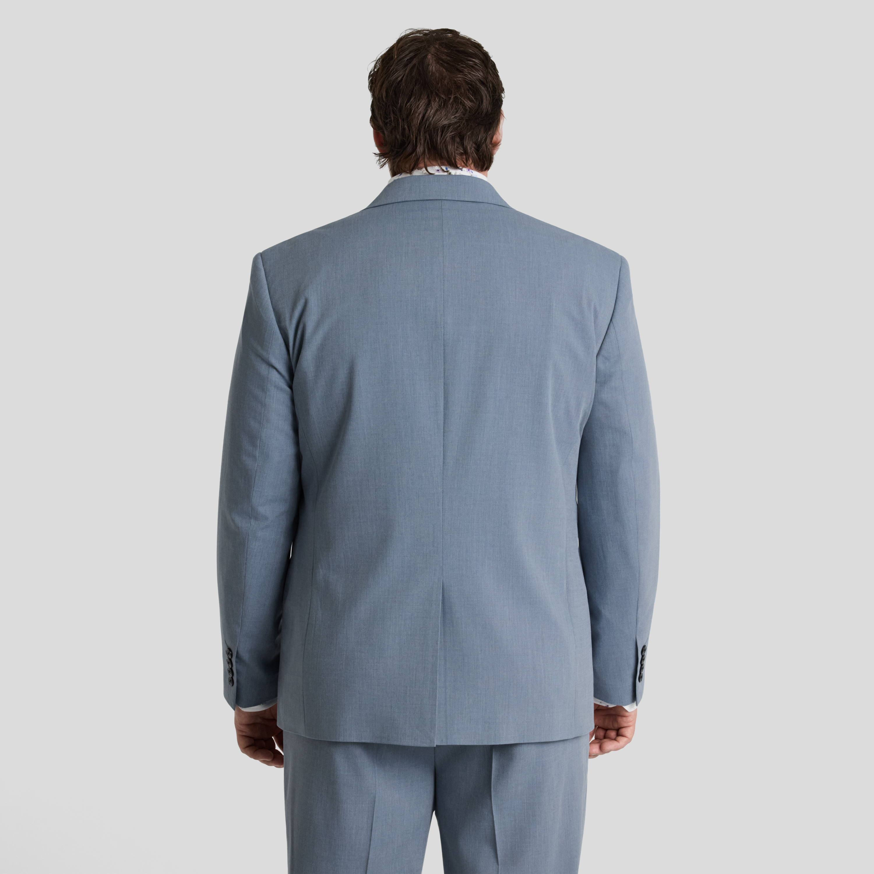 Dusty Blue Arnie Stretch Suit Jacket