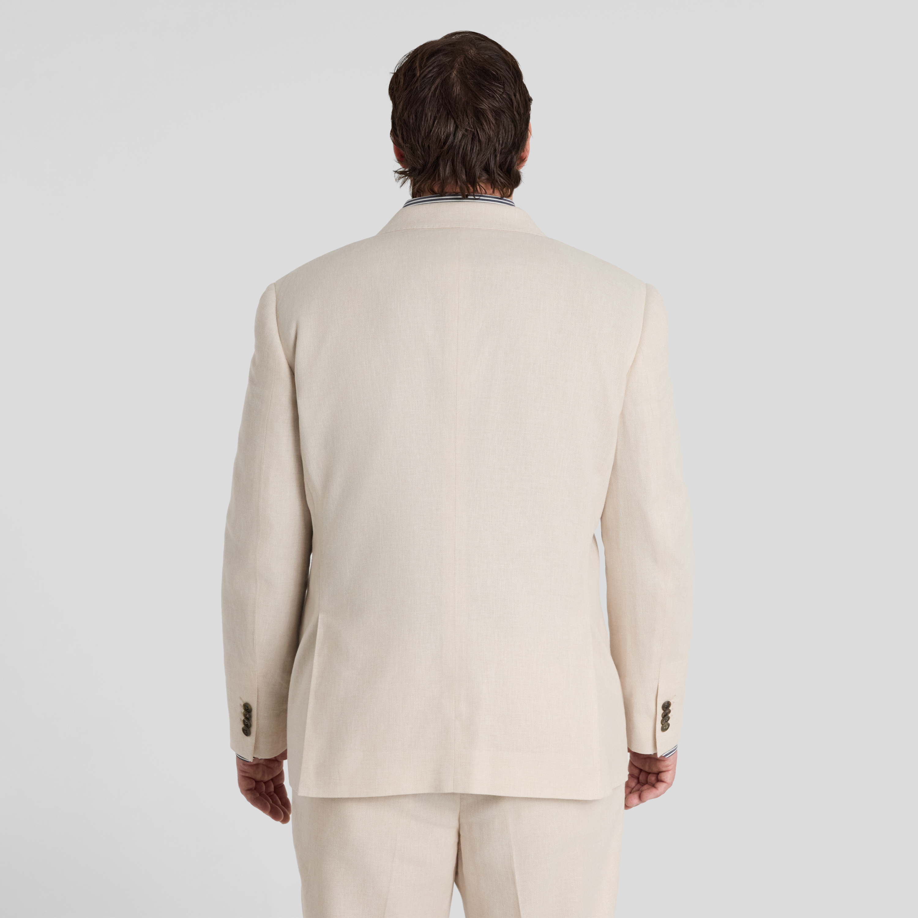 Sand Hugo Linen Blend Db Jacket