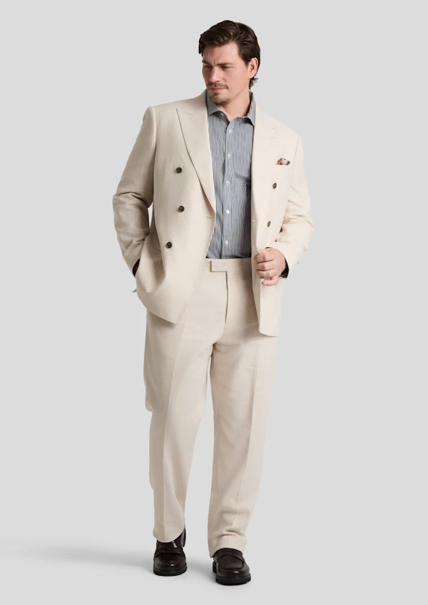 Sand Hugo Linen Blend Db Jacket