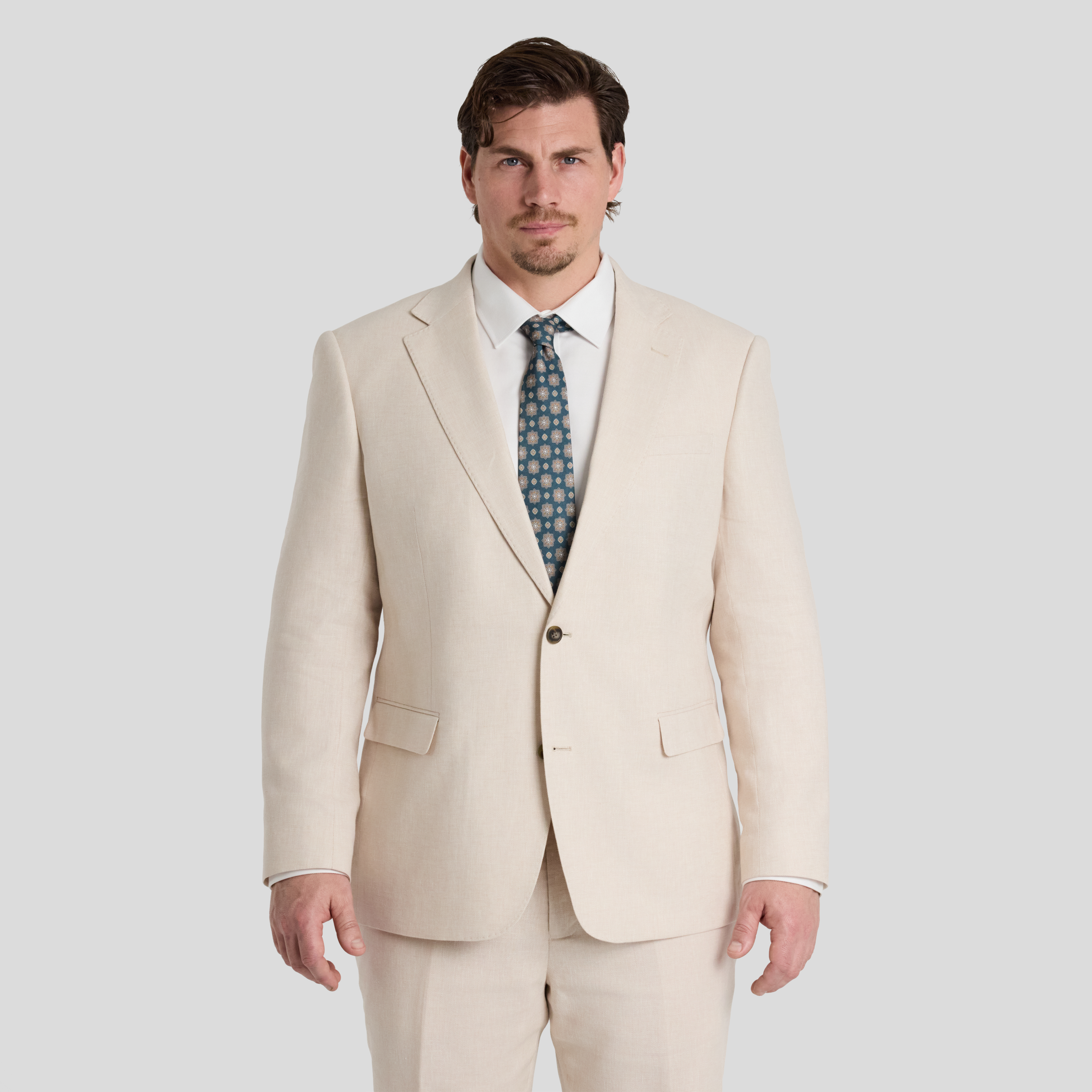 Hugo Linen Blend Suit Jacket