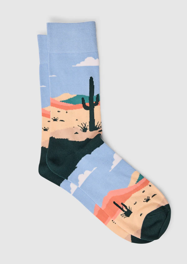 Desert Fancy Sock