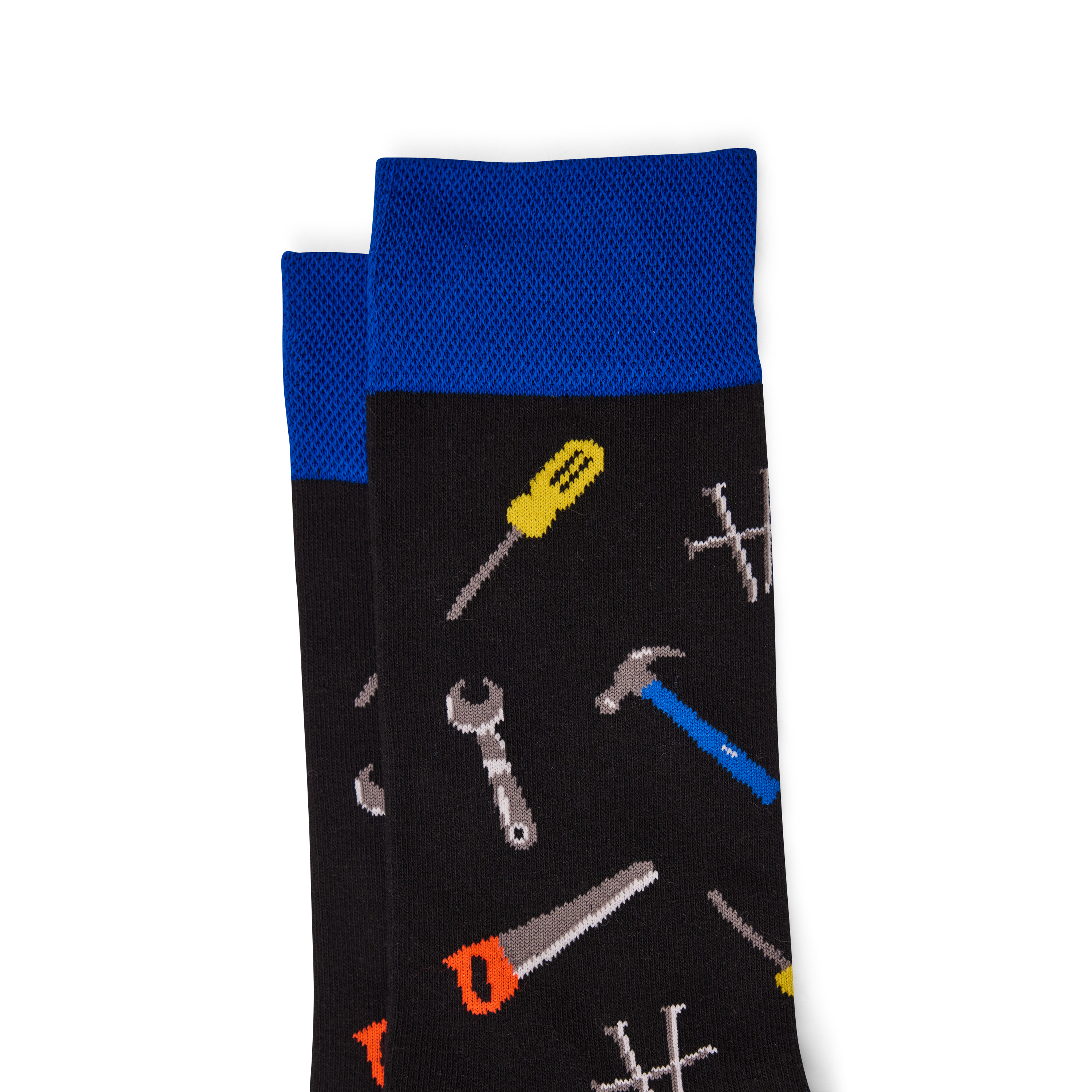 Black Tools Fancy Sock