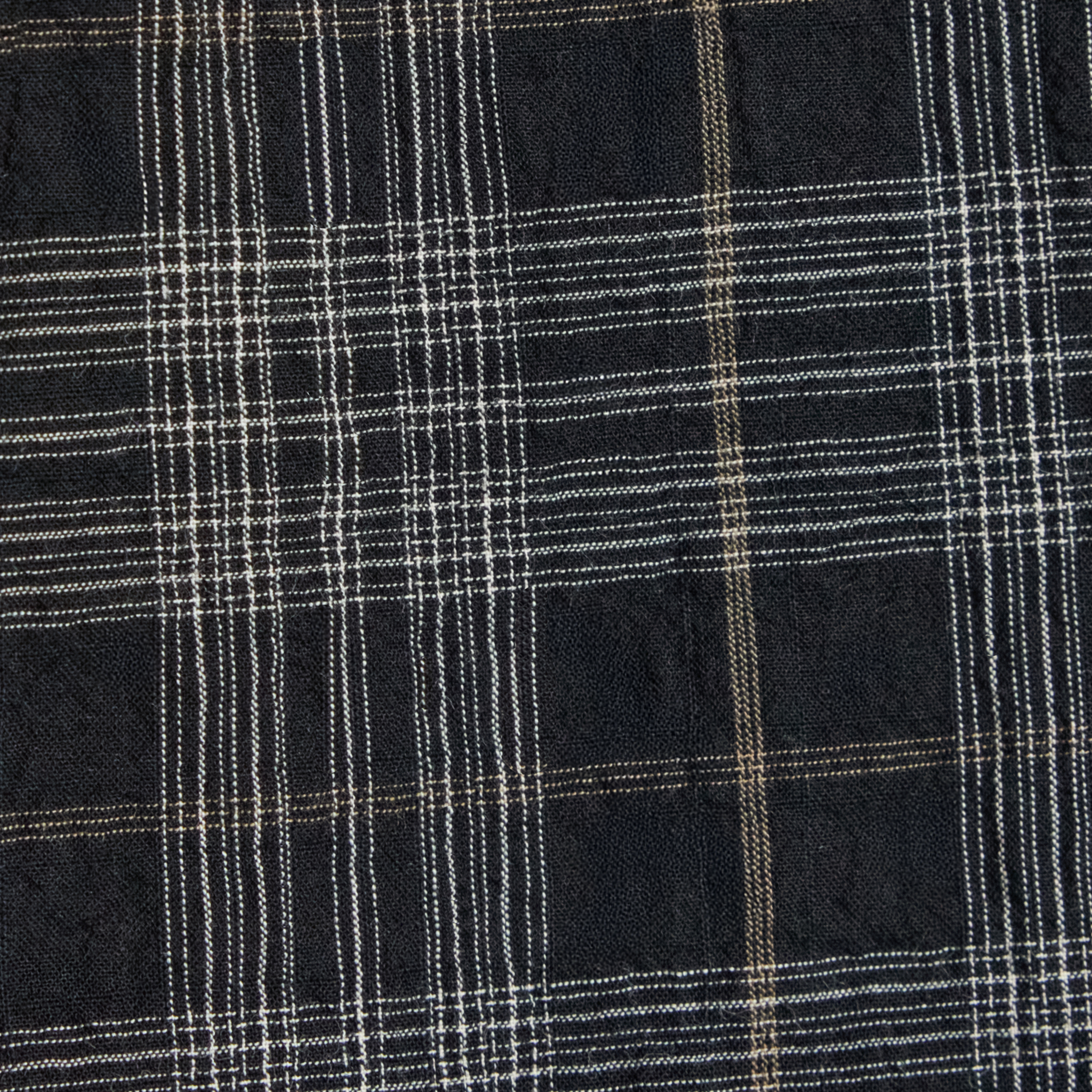 Black Ripple Check Shirt
