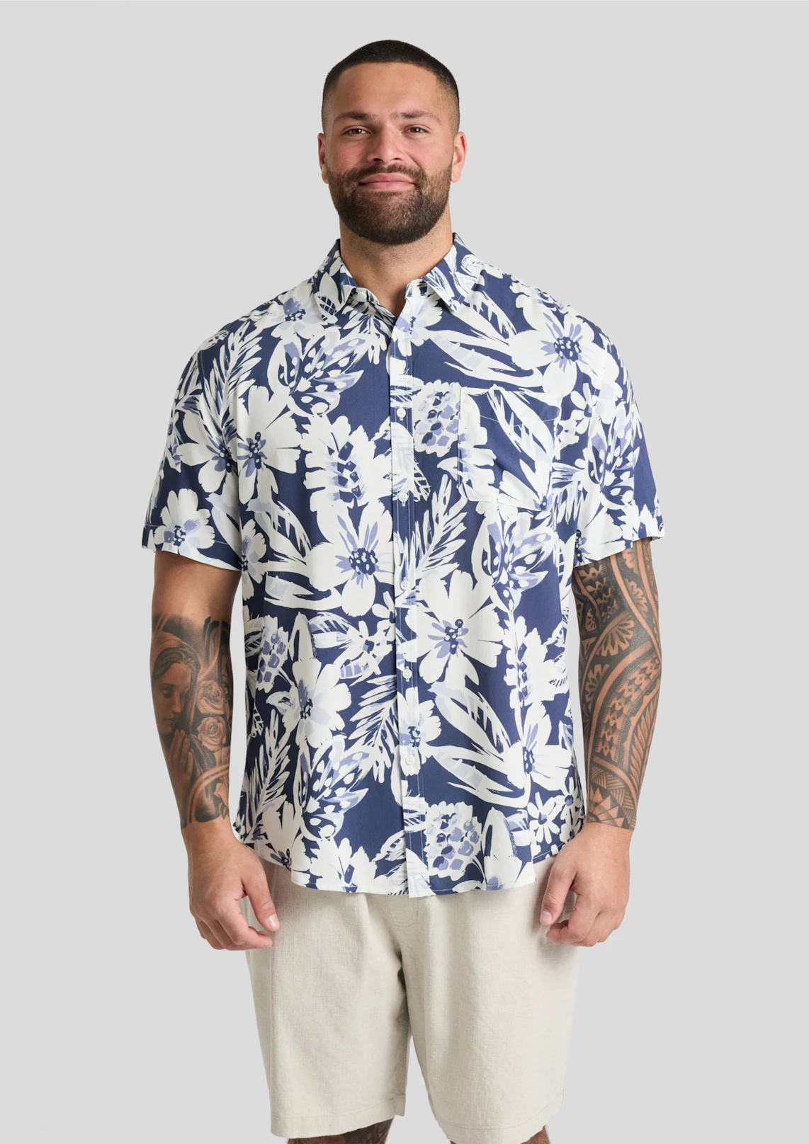 Cornflower Print Shirt