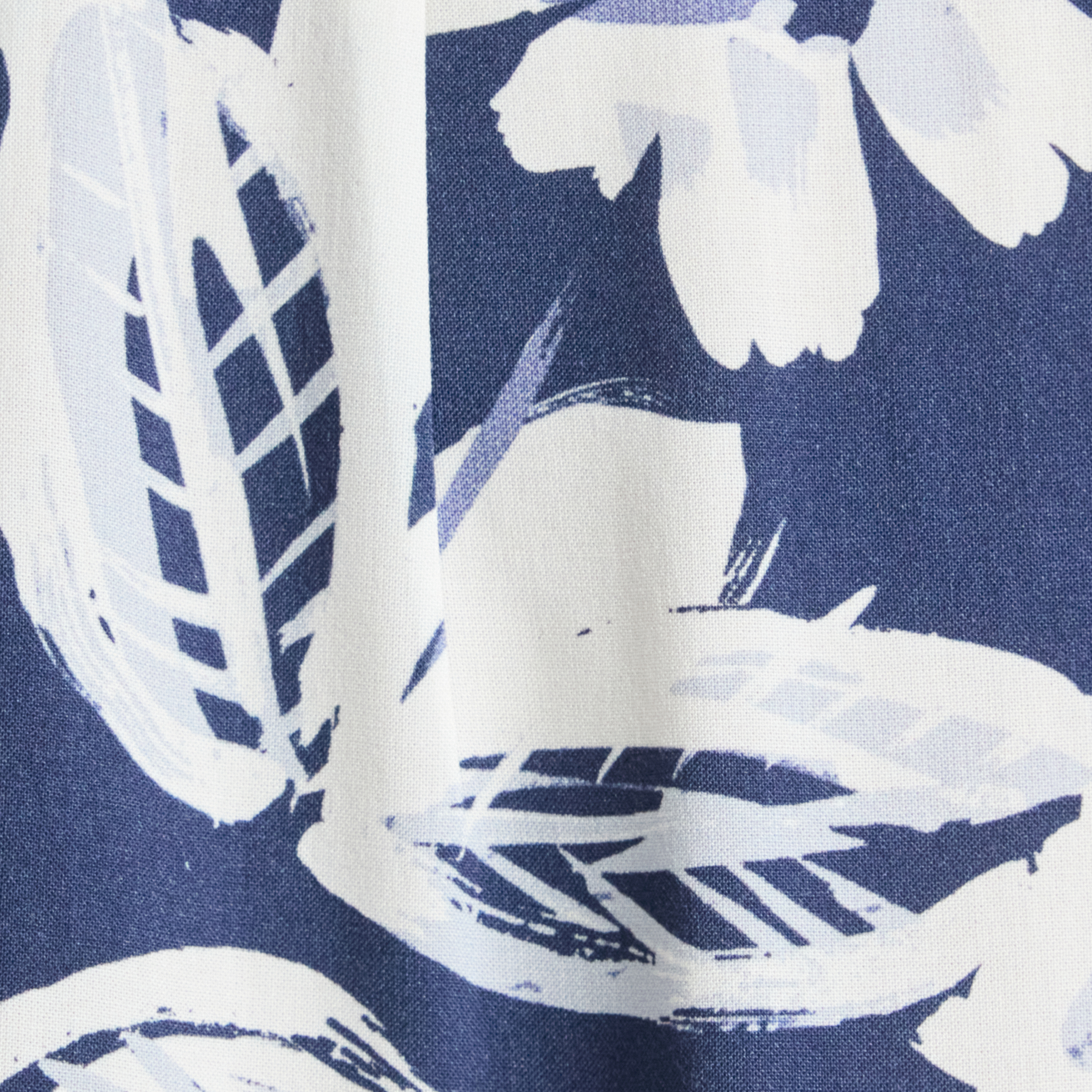 Blue Cornflower Print Shirt