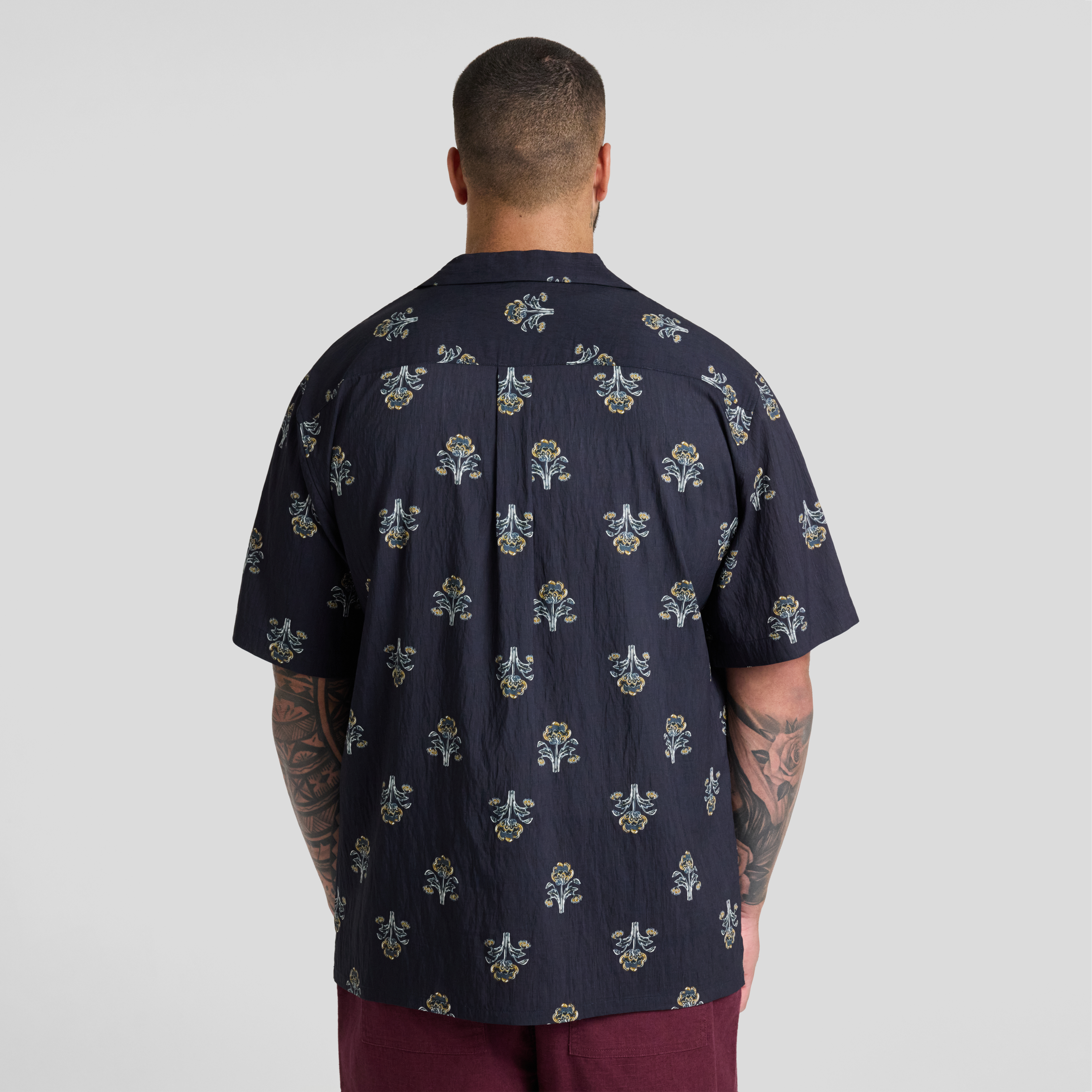 Navy Tobago Relaxed Fit Shirt