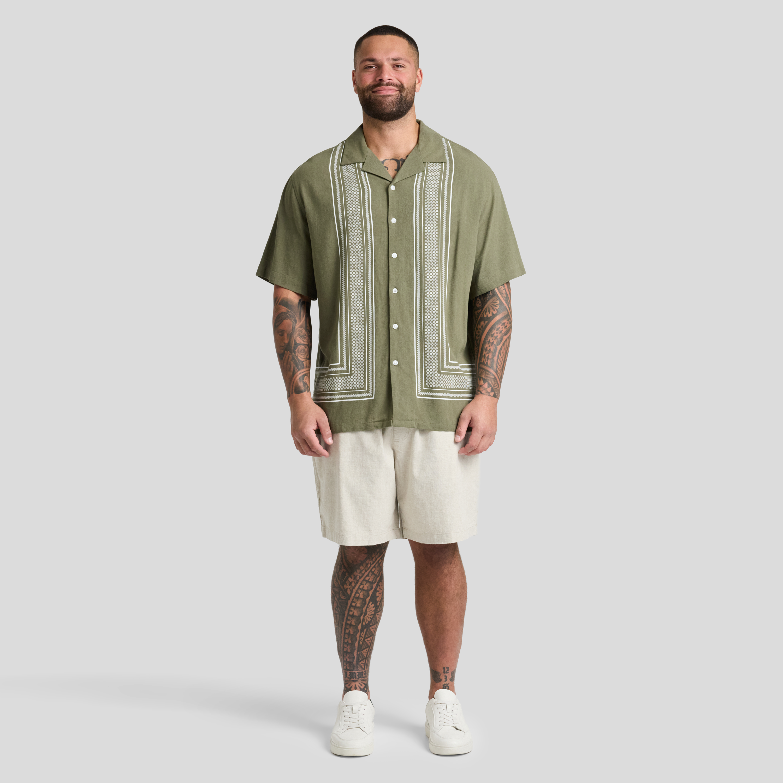 Green Kokomo Relaxed Fit Shirt