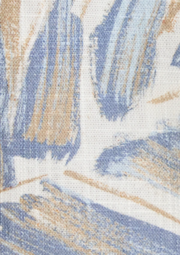 White Curacao Print Shirt